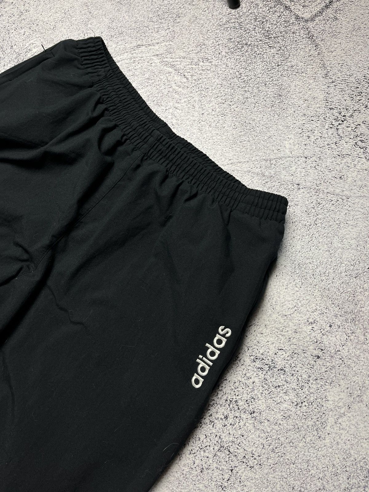 Adidas Vintage Adidas Track Pants Grape Black Nylon White Logo 90s Size US 34 / EU 50 - 13 Thumbnail