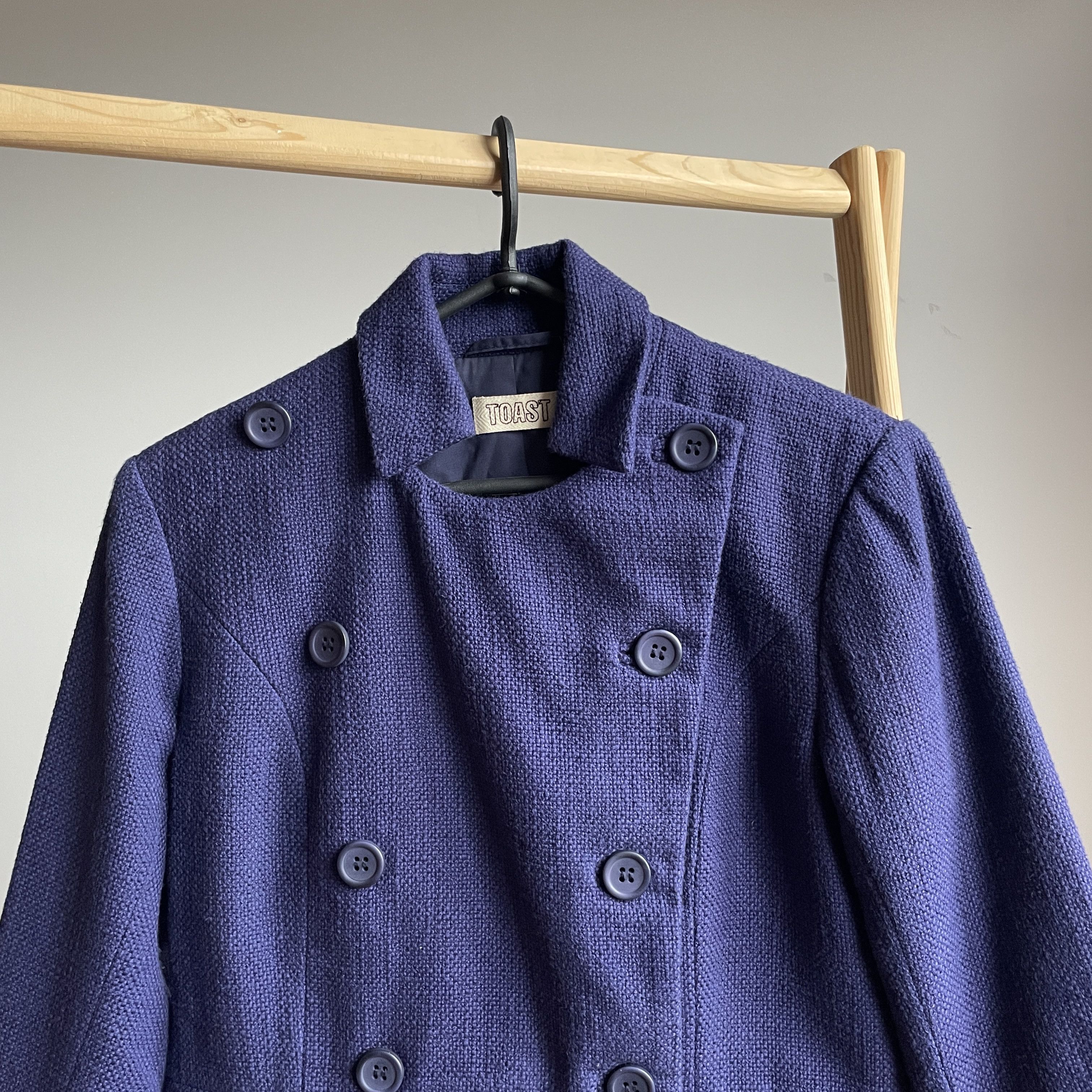 Other Toast Boucle Moon Tweed Womens Double Breasted Jacket Size M / US 6-8 / IT 42-44 - 7 Thumbnail