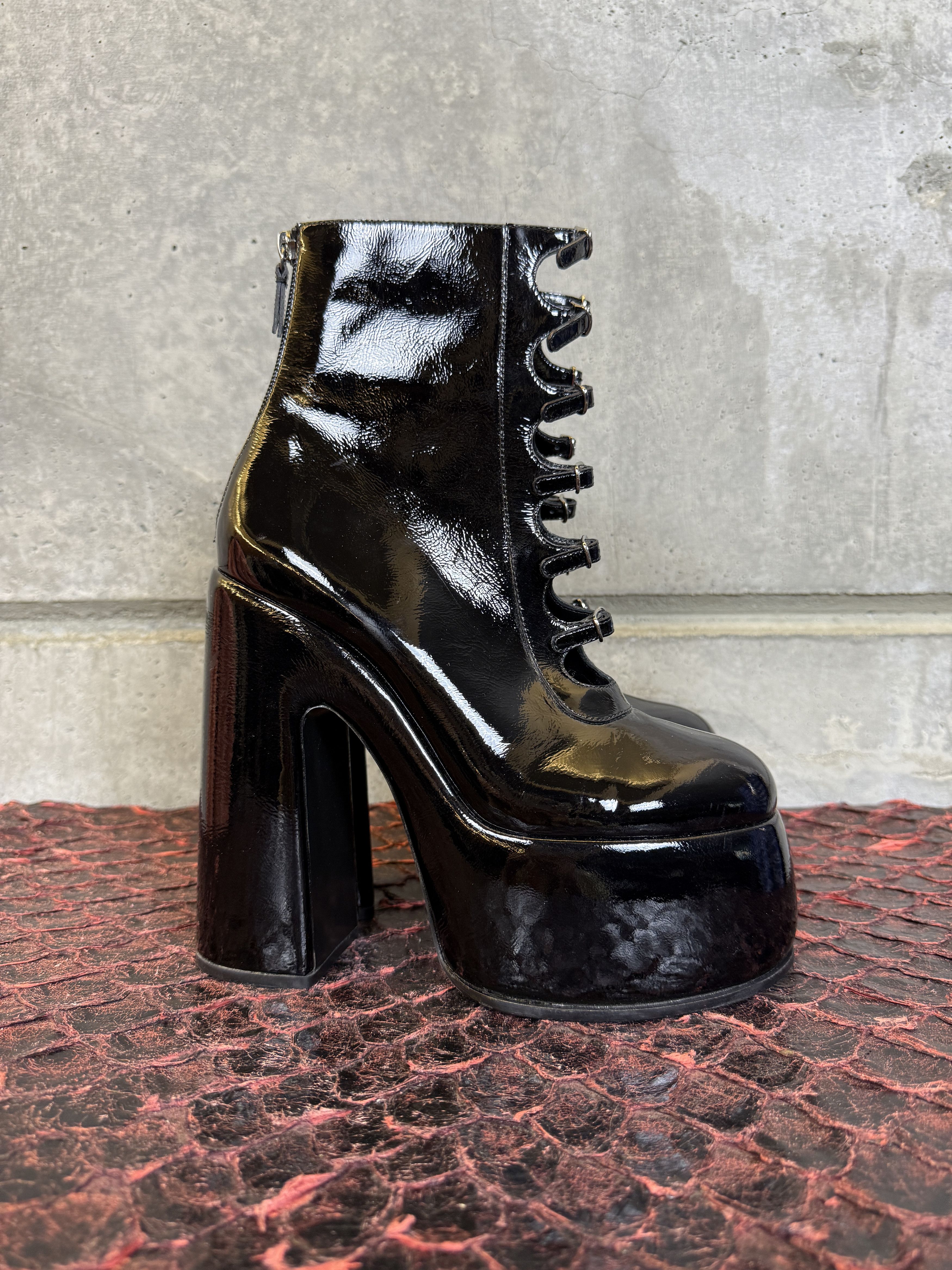 Casadei $1494 Casadei FW22 Leather Strap Ankle Boots Size US 10 / IT 40 - 3 Thumbnail