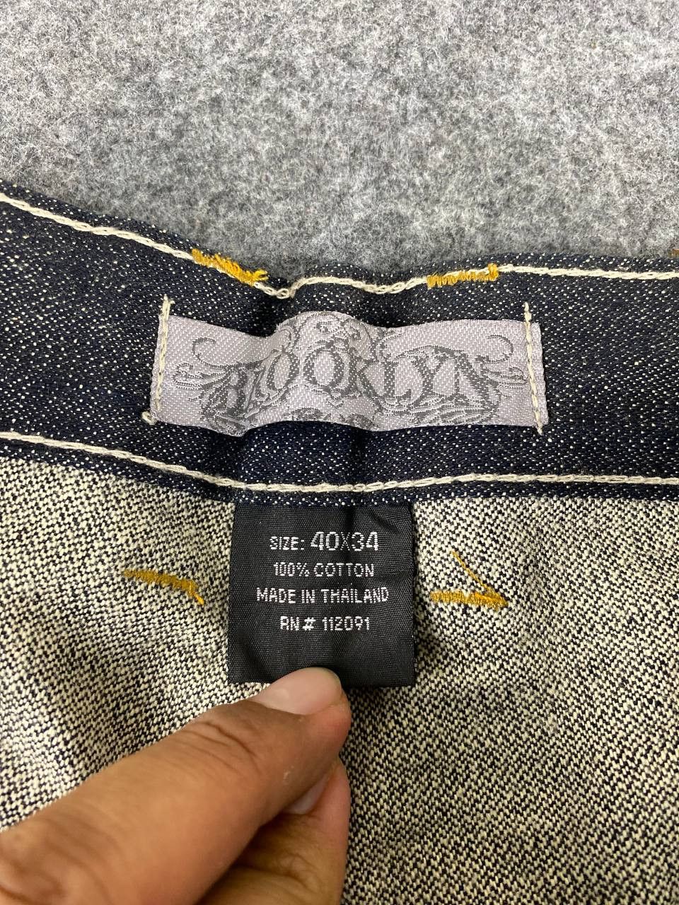Brooklyn Projects brooklyn baggy denim nice design Size US 42 / EU 58 - 12 Thumbnail