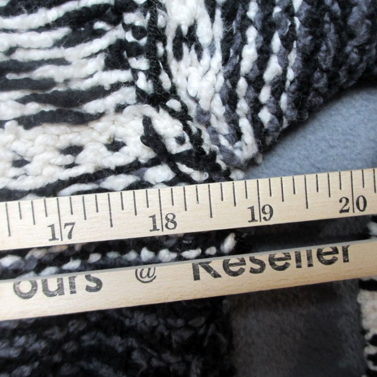 Free People Free People Sweater Cardigan Belted Waist White Black Size S Womens Knit Chunky Long Sleeve Casual Fall Winter Vintage No Size S / US 4 / IT 40 - 7 Thumbnail