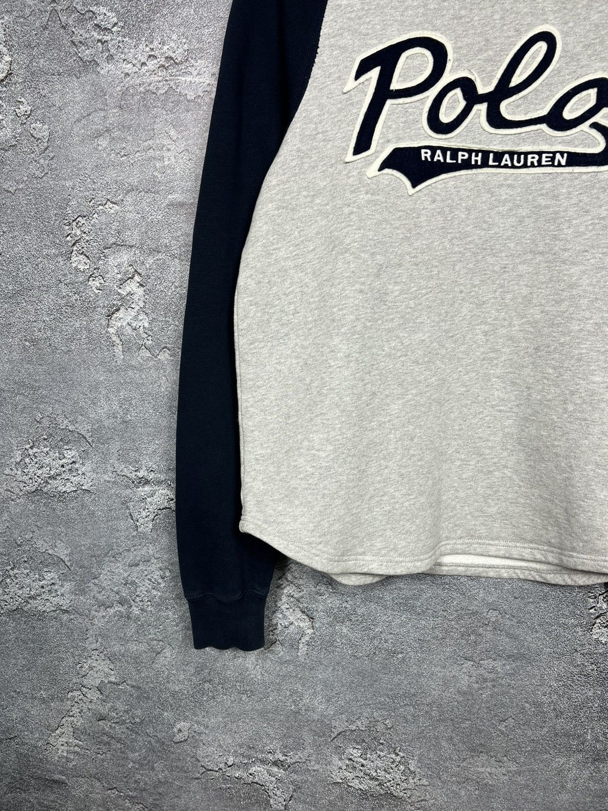 Polo Ralph Lauren Polo Ralph Lauren Baseball Sweatshirt With Big Logo Size S Size US S / EU 44-46 / 1 - 3 Thumbnail