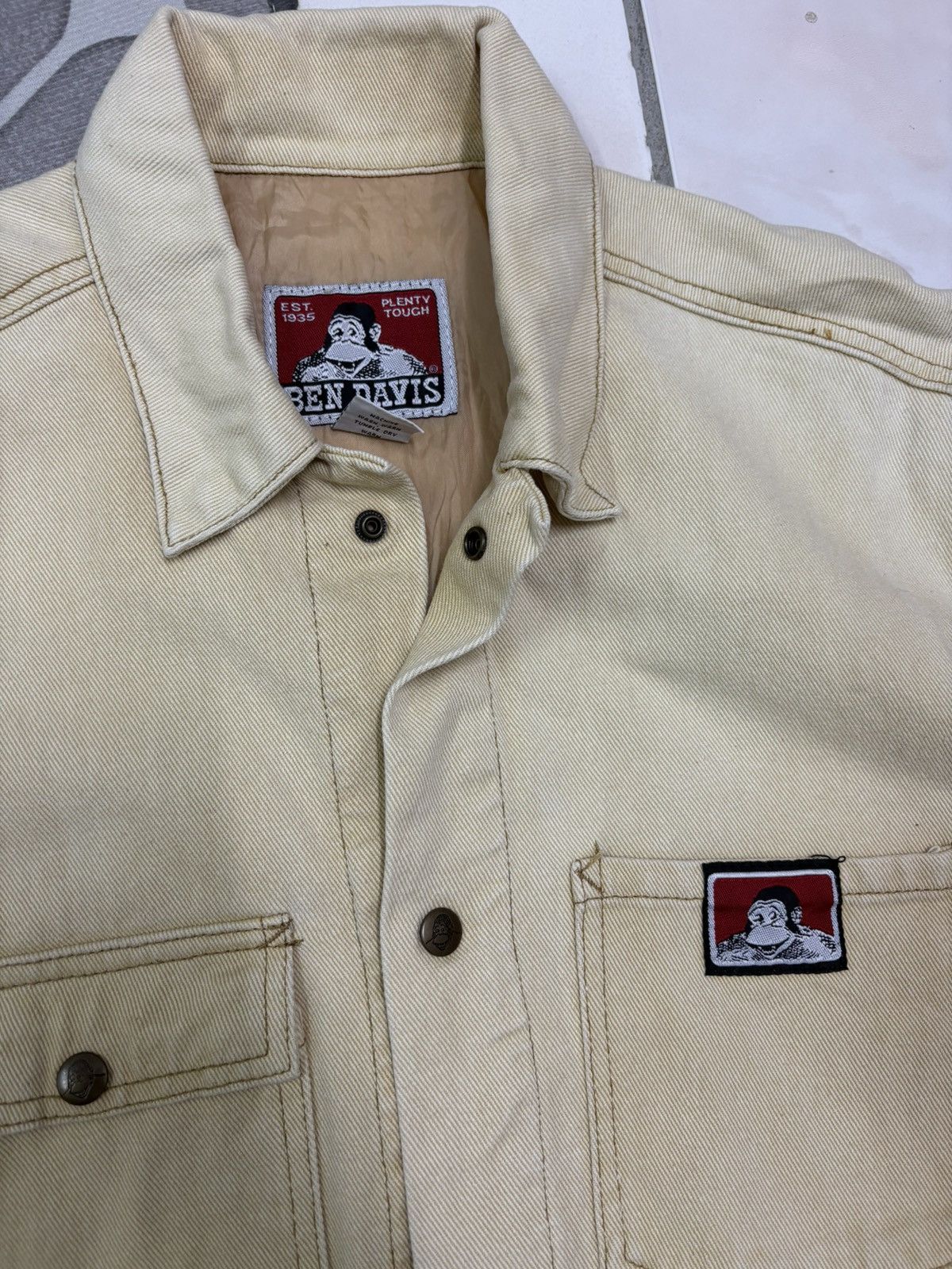 Ben Davis × Japanese Brand Ben davis jacket / workwear jacket Size US L / EU 52-54 / 3 - 6 Thumbnail