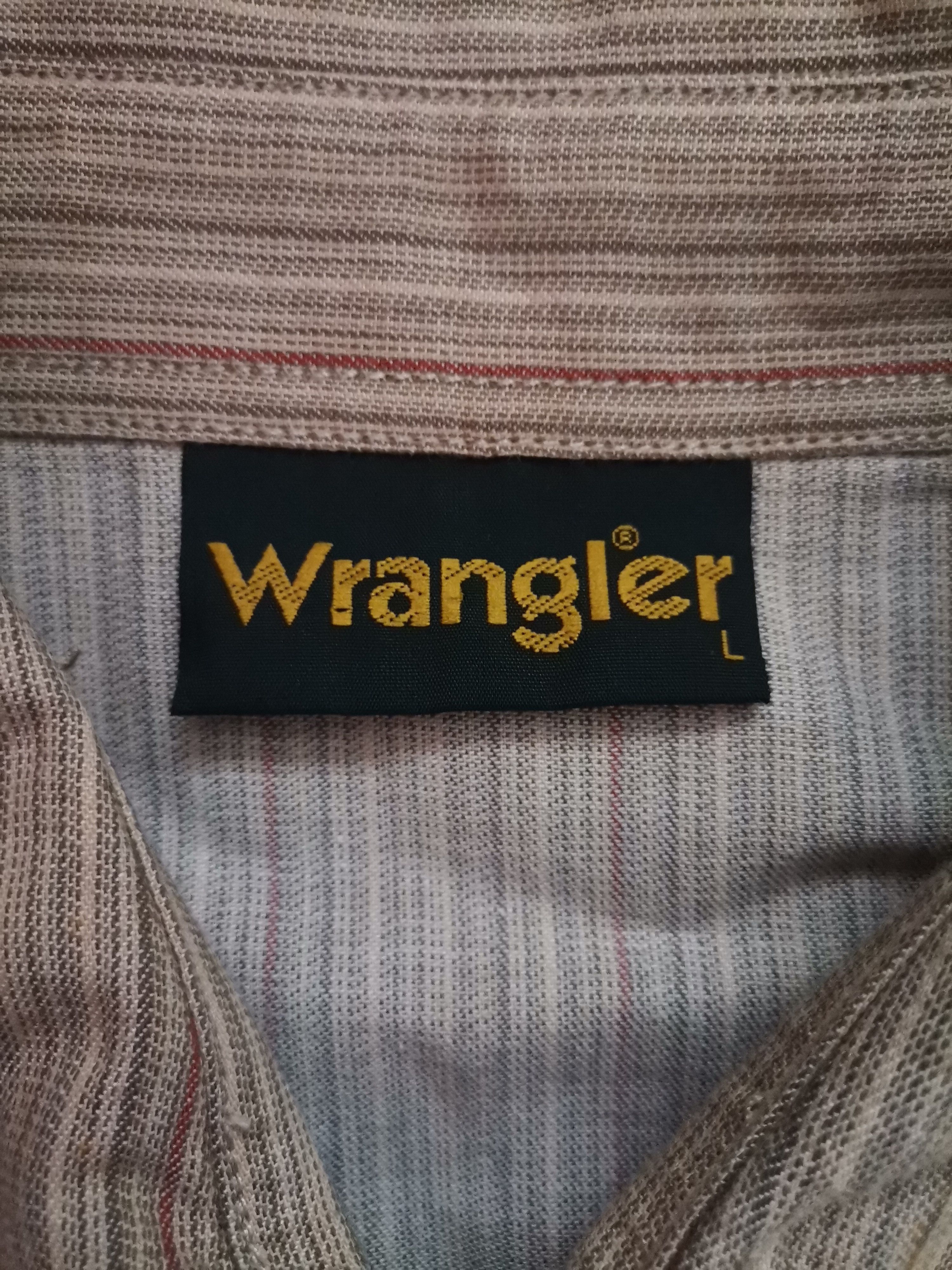 Wrangler Vintage Wrangler Striped Shirt Size US L / EU 52-54 / 3 - 3 Thumbnail