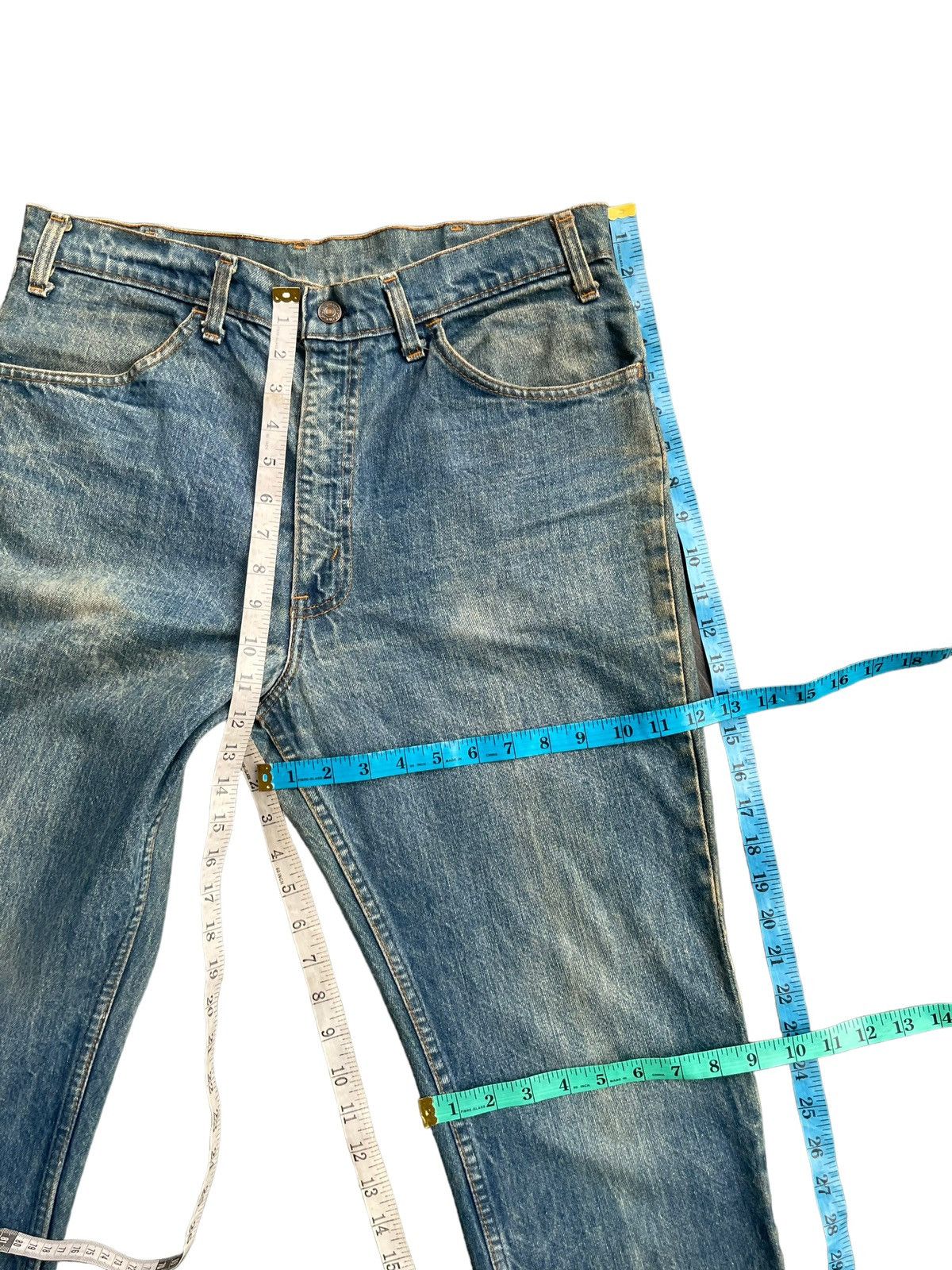 Levi's Vintage 1979 Levis 646 e Orange Tag Size US 35 - 24 Thumbnail