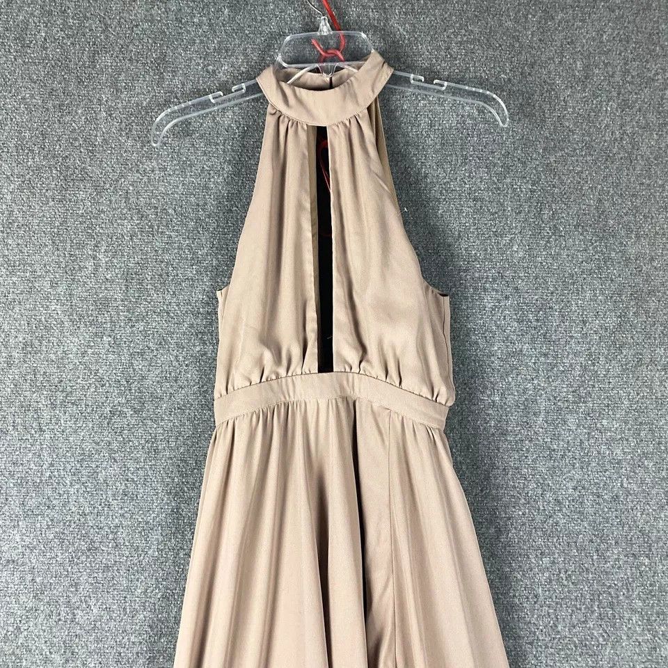 Other Tobi Dress Women's Medium Maxi Tan Sleeveless Adults Long M Size M / US 6-8 / IT 42-44 - 2 Thumbnail