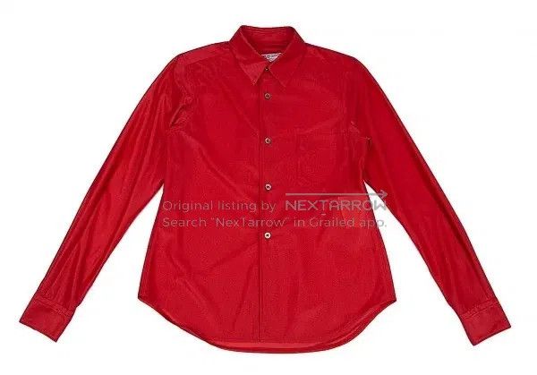Comme des Garcons Comme Des Garcons Red vintage checkered blouse Size XS / US 0-2 / IT 36-38 - 2 Thumbnail