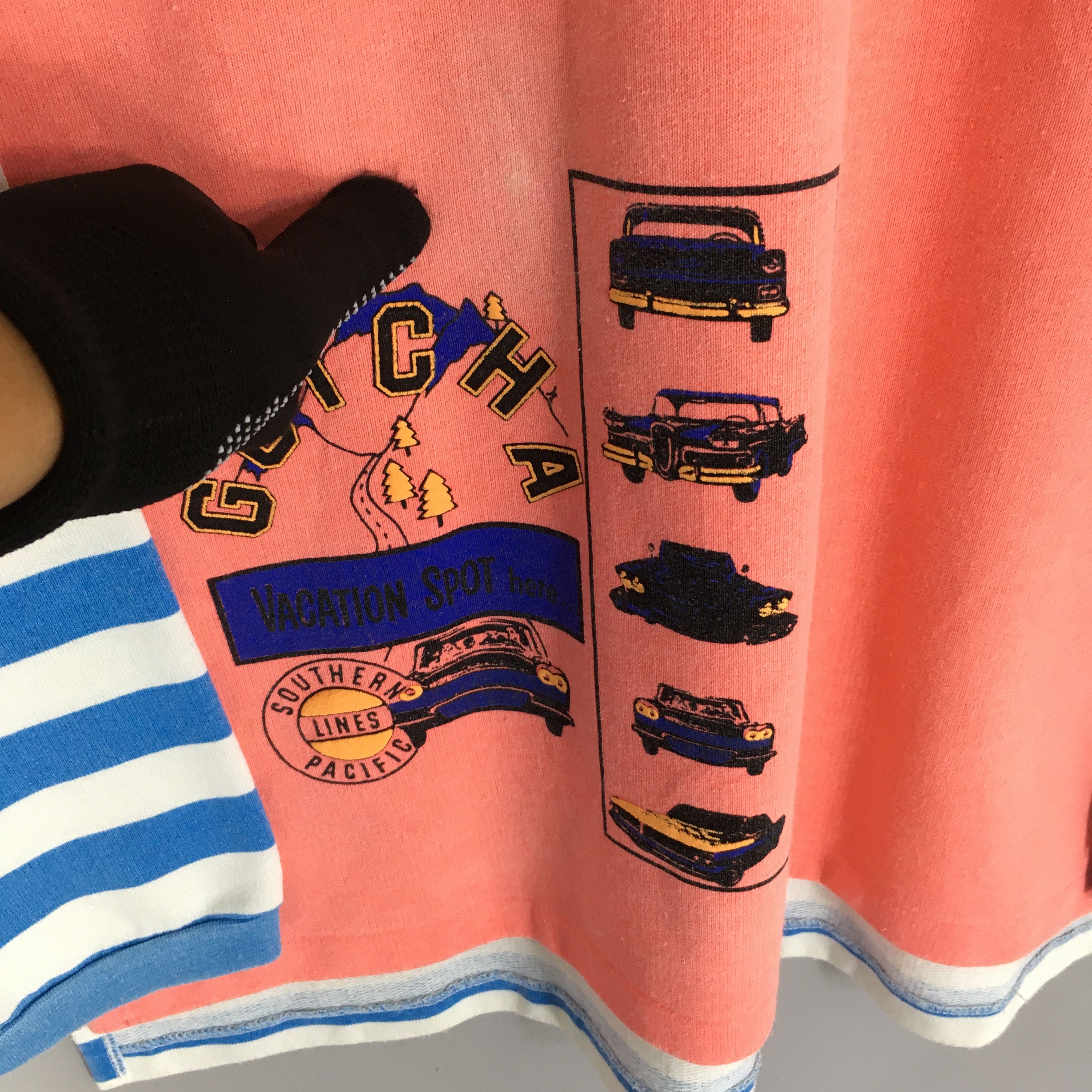 Gotcha × Vintage Vintage Gotcha Bonds Stripes Polo Shirt Medium Size US M / EU 48-50 / 2 - 5 Thumbnail
