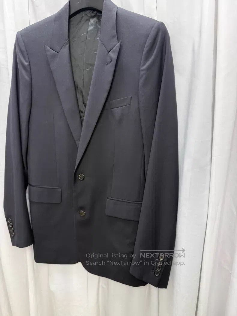 Dior Dior Hedi Slimane era 05AW 100% wool suit| Size 48R - 2 Thumbnail