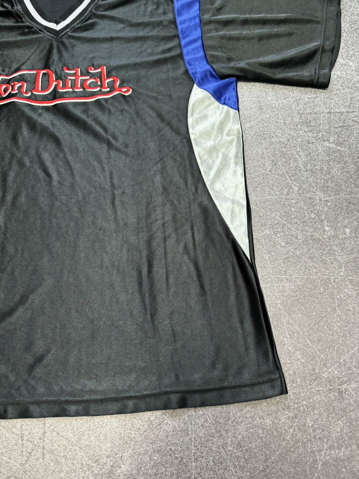 Vintage × Von Dutch Vintage 90s Von Dutch Rare Jersey T-Shirt Size US L / EU 52-54 / 3 - 3 Thumbnail
