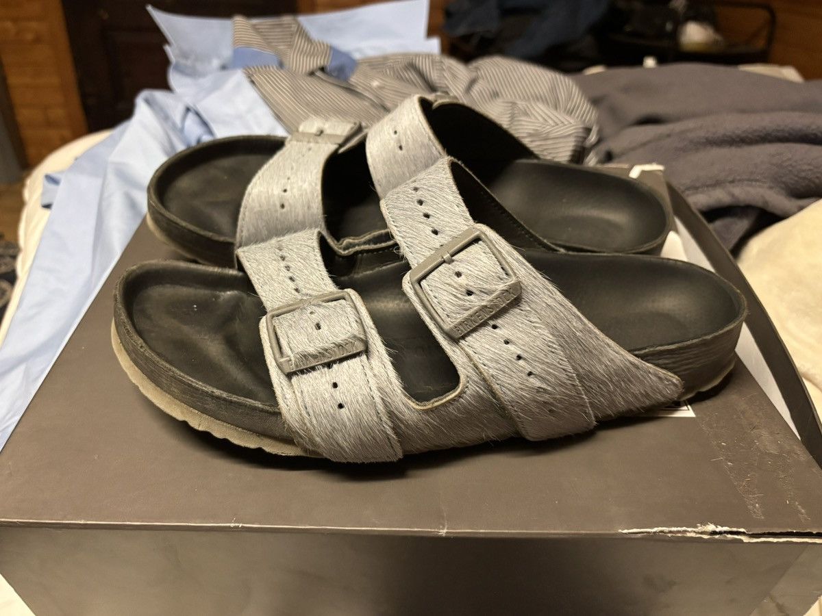 Birkenstock × Rick Owens rick owen’s pony hair birks Size US 11 / EU 44 - 1 Thumbnail