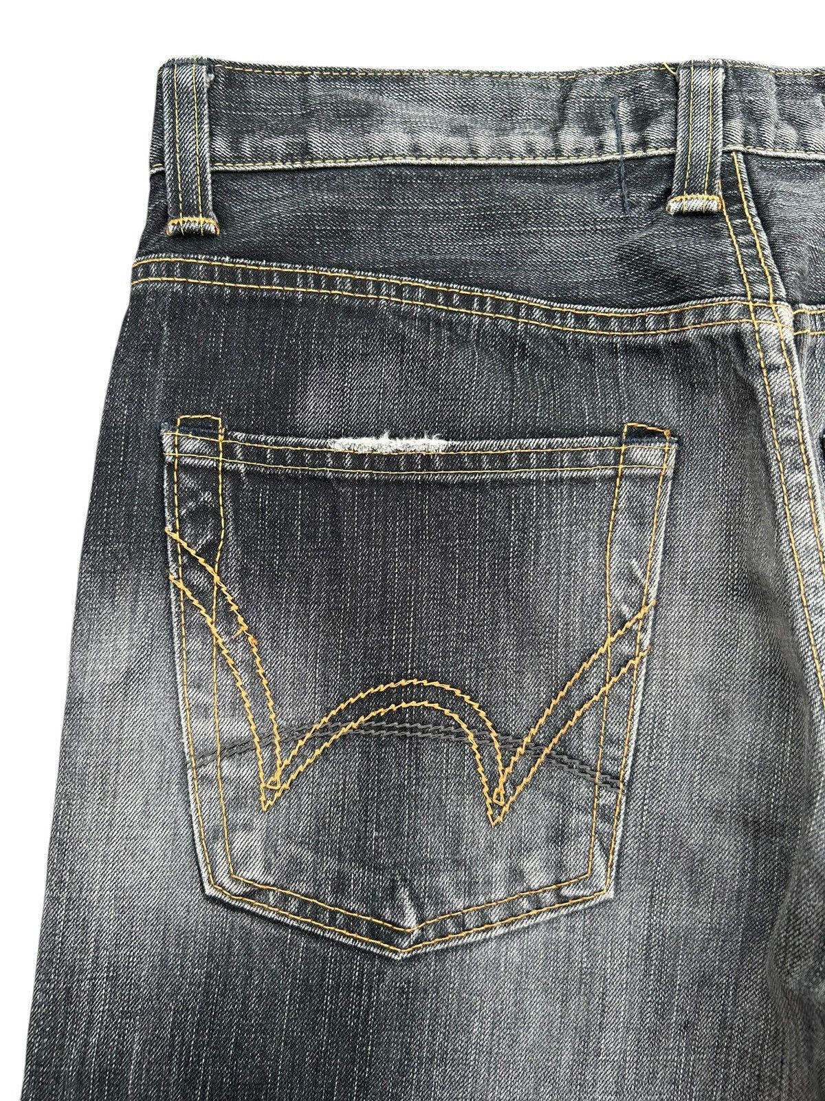 Kapital Vintage Edwin 505V Selvedge Distressed Denim Jeans Size US 32 / EU 48 - 11 Thumbnail