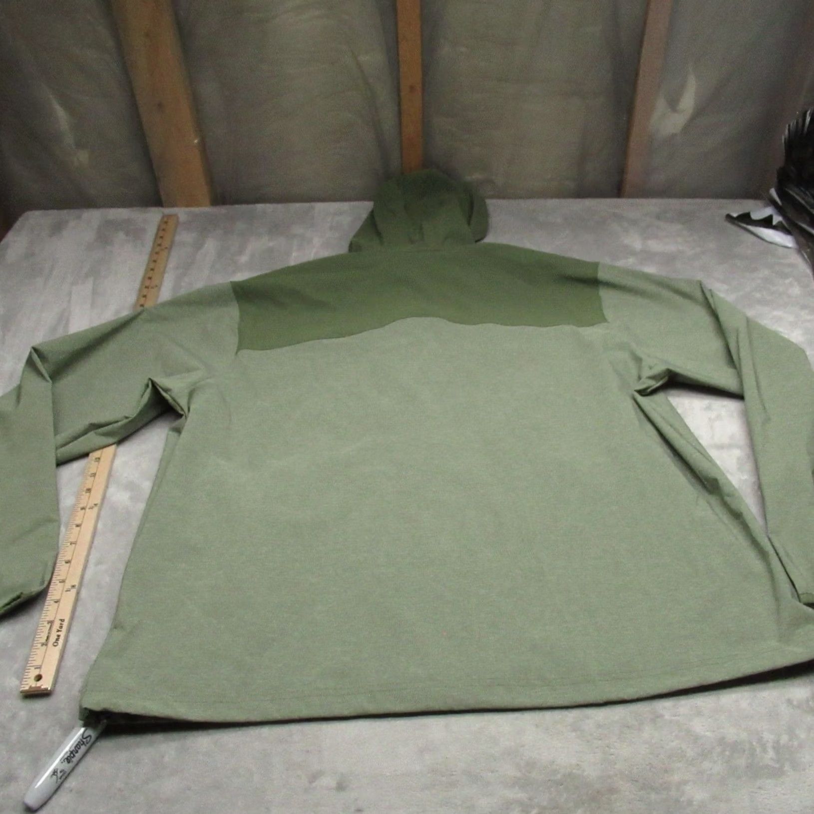 Rains Columbia Glennaker Jacket Men XXL Green Softshell Lined Full Zip Outdoor Rain Wind Size US XXL / EU 58 / 5 - 6 Thumbnail