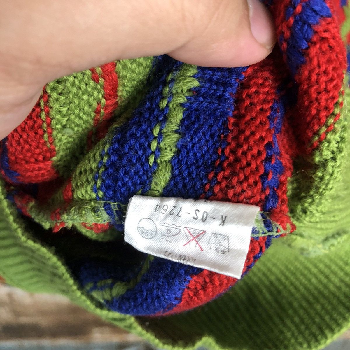 Homespun Knitwear × Japanese Brand Bell House vintage streetwear Red Knitwear #A1750 Size S / US 4 / IT 40 - 11 Thumbnail
