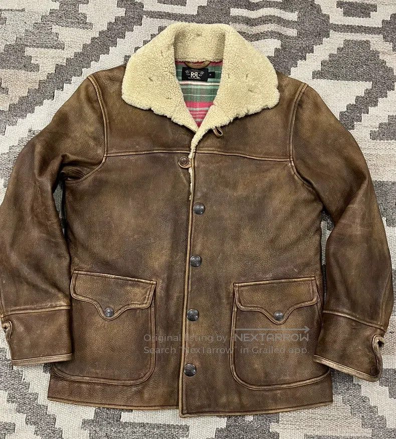 RRL Ralph Lauren RRL Ralph Lauren Deer skin farmer's fur coat, vest, fur in Size US M / EU 48-50 / 2 - 1 Thumbnail