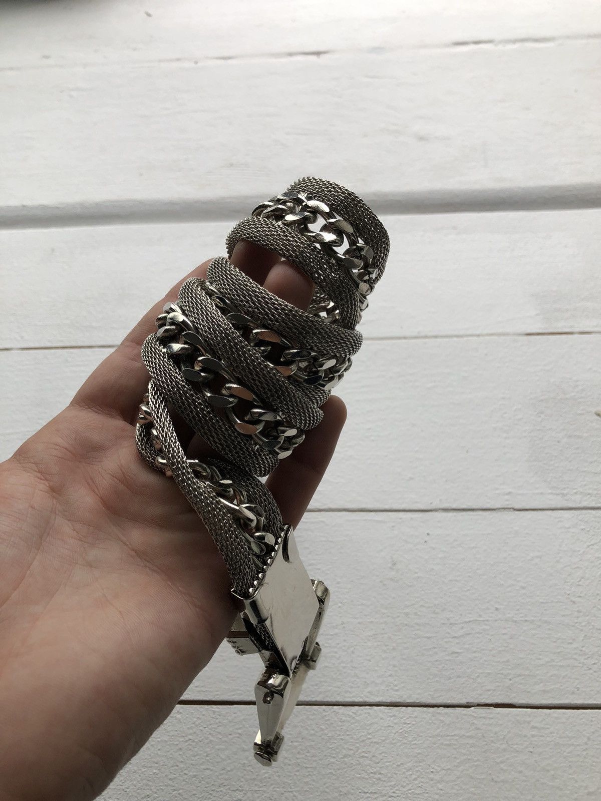 Other RARE FULL METAL PUNK OPIUM BELT OS GOTHIC Size ONE SIZE - 7 Thumbnail