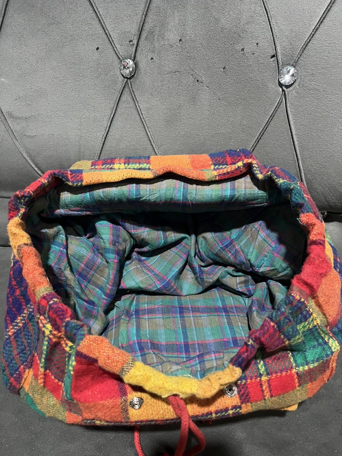 Guess Authentic Vintage GUESS Made in Usa Backpack Size ONE SIZE - 8 Thumbnail