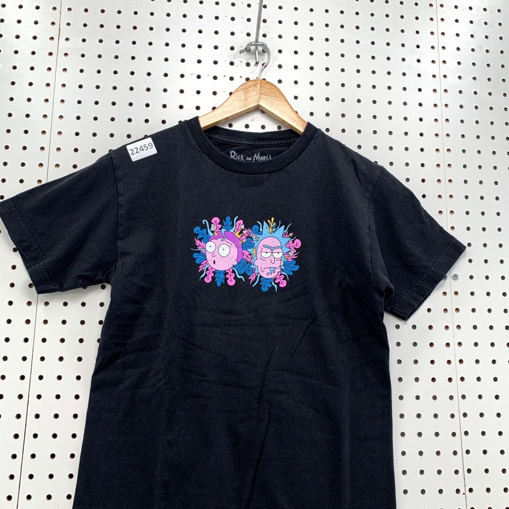 Swims Rick & Morty Shirt Black Adult Swim Small 17x25 TV Cartoon TEE Size US S / EU 44-46 / 1 - 4 Thumbnail