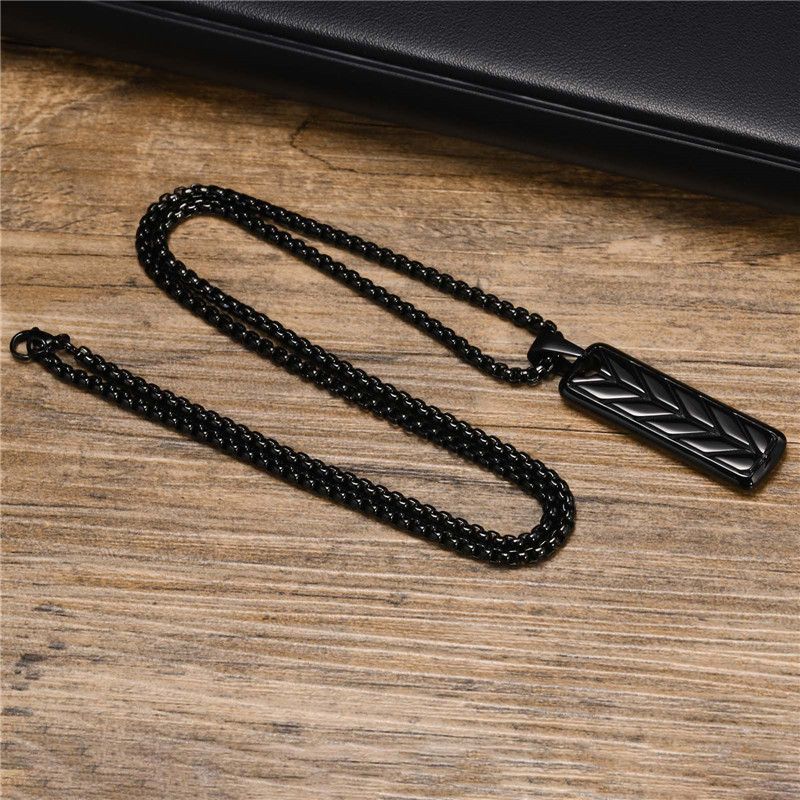 Jewelry Wheat Bar Pendant Necklaces Size ONE SIZE - 4 Thumbnail