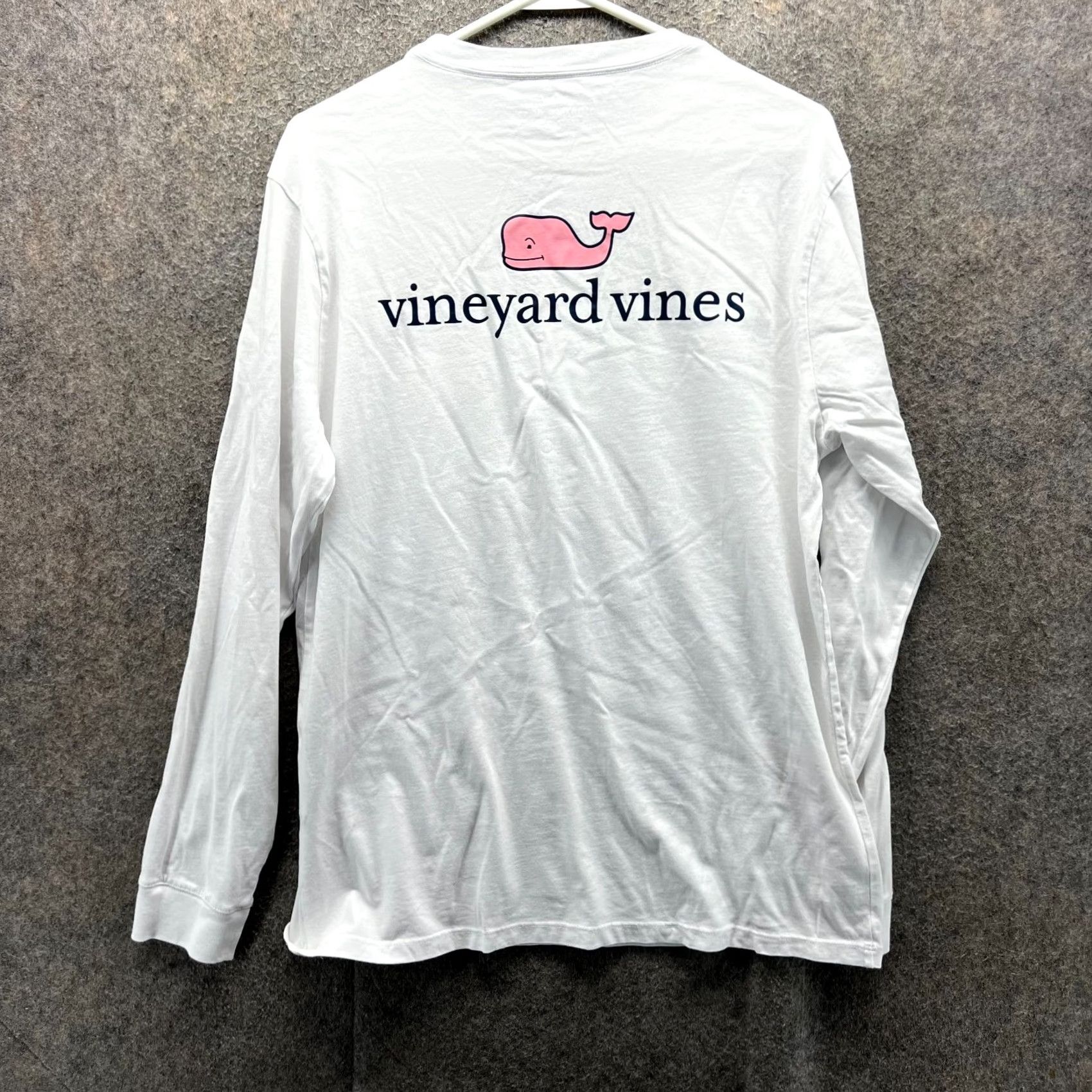 Vineyard Vines Vineyard Vines Shirt Mens Medium White Long Sleeve Pocket Logo Cotton Size US M / EU 48-50 / 2 - 2 Thumbnail