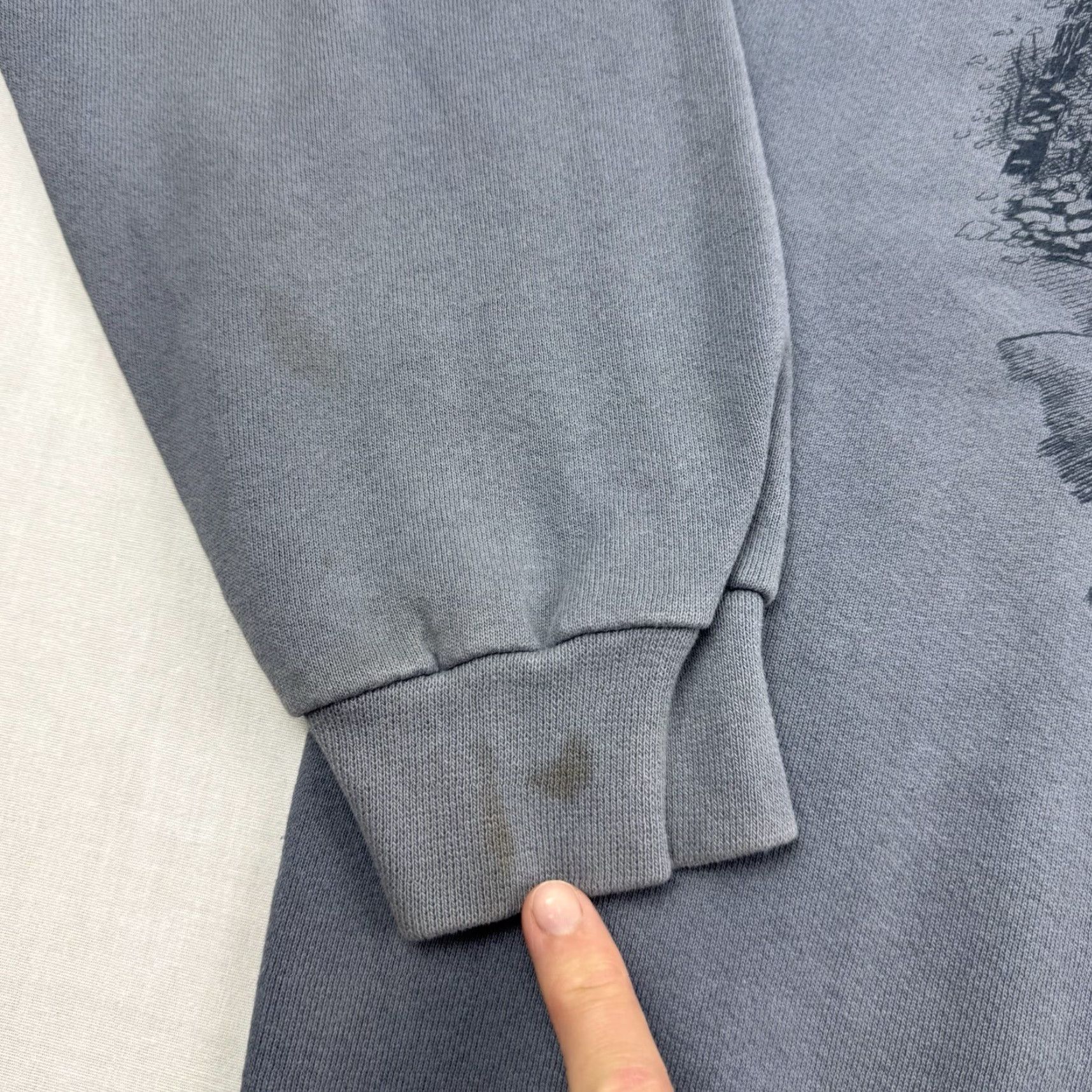 Vintage VINTAGE Fieldmaster Sweatshirt Adult Large Blue Nature 90s Mens Size US L / EU 52-54 / 3 - 6 Thumbnail