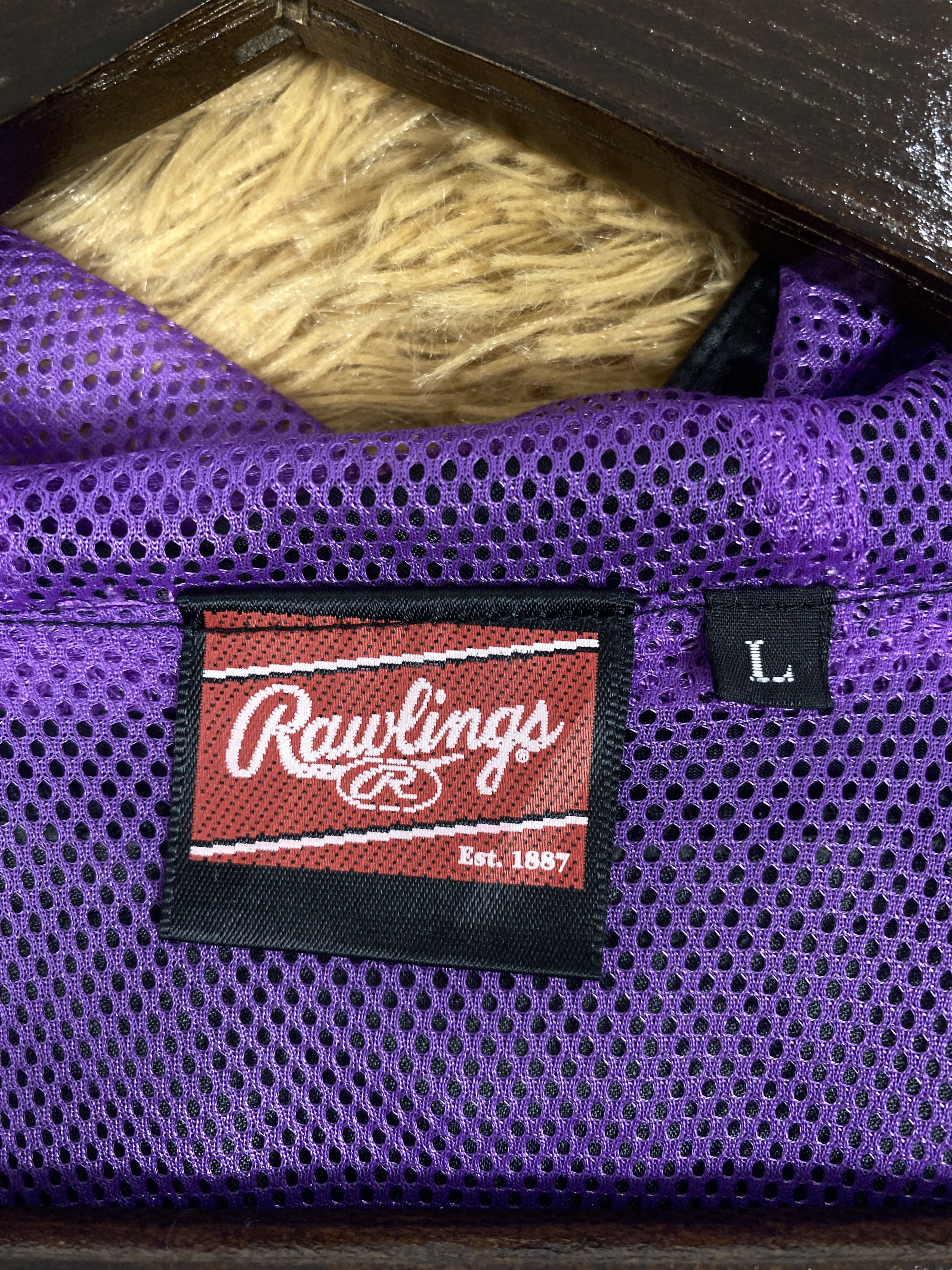 MLB Vintage Rawlings Hoodie Windbreaker Jacket PJ2445 Size US S / EU 44-46 / 1 - 9 Thumbnail