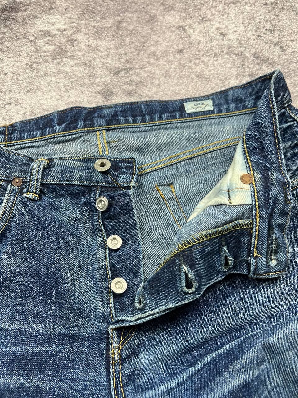 Edwin Edwin Jeans Selvage Denim Made in Japan Size US 32 / EU 48 - 8 Thumbnail
