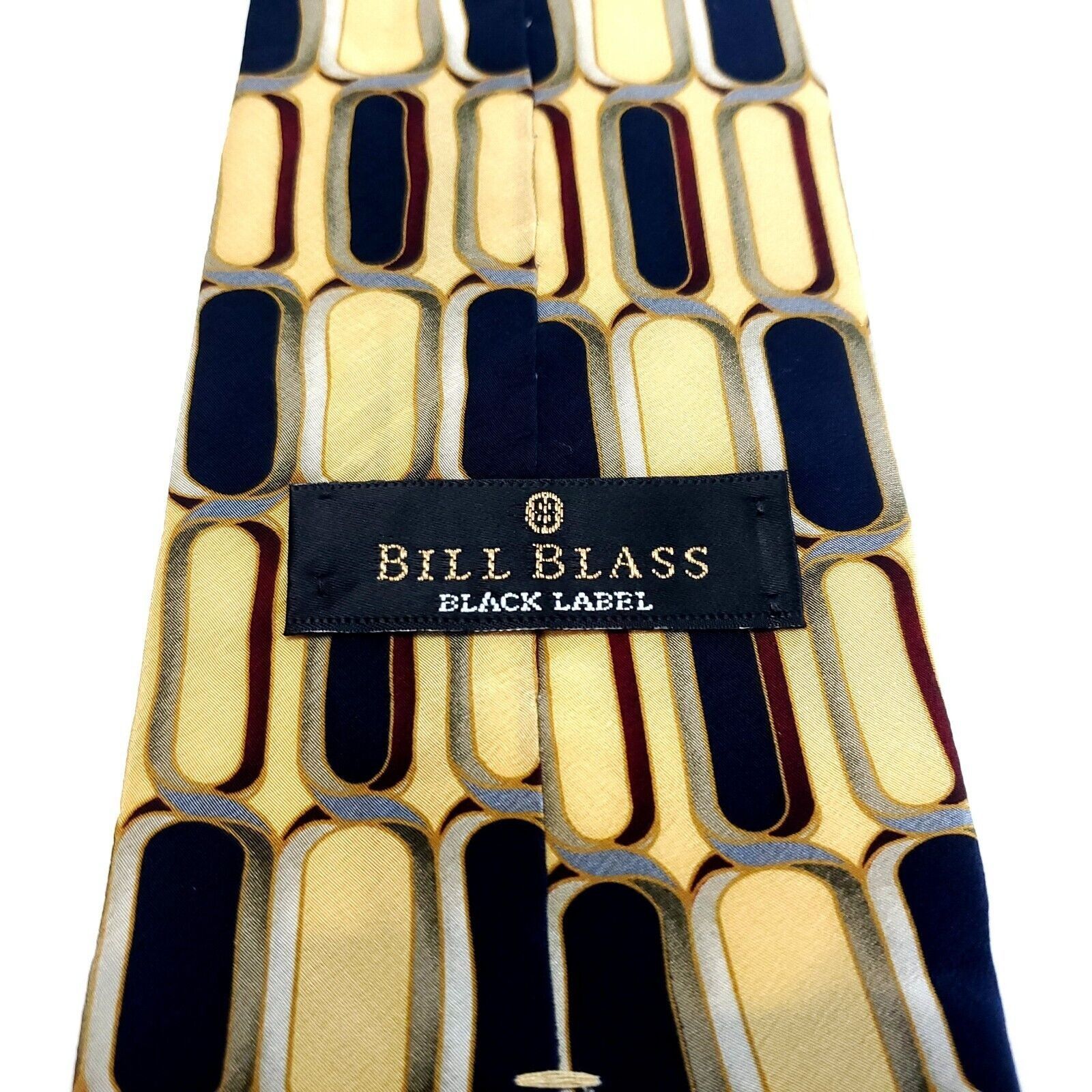 Bill Blass Bill Blass Black Label Yellow Print Abstract Print Short Wid Size ONE SIZE - 3 Thumbnail