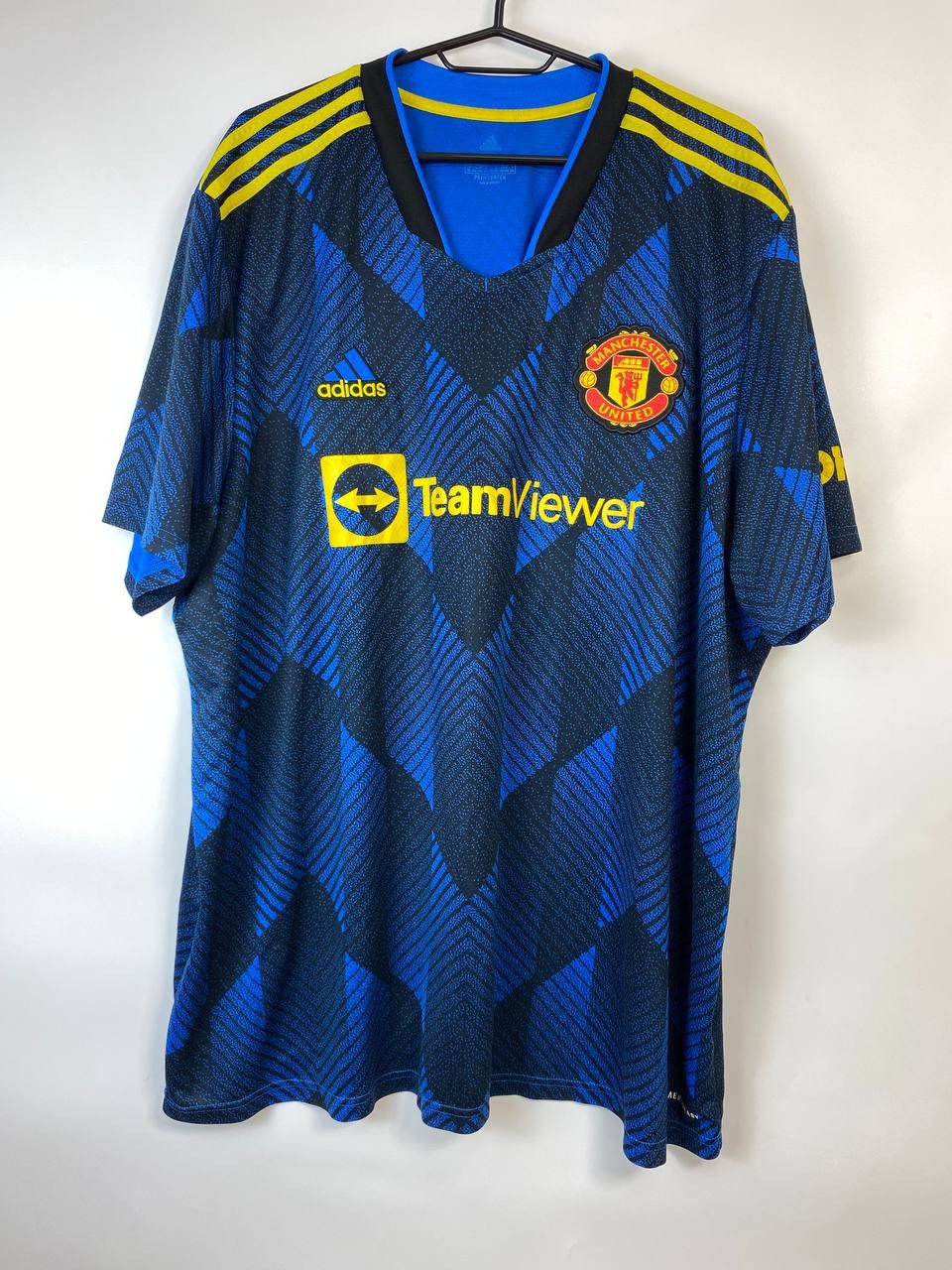 Adidas × Vintage soccer football Manchester United FC Men’s Adidas Jersey Size US XXL / EU 58 / 5 - 1 Thumbnail