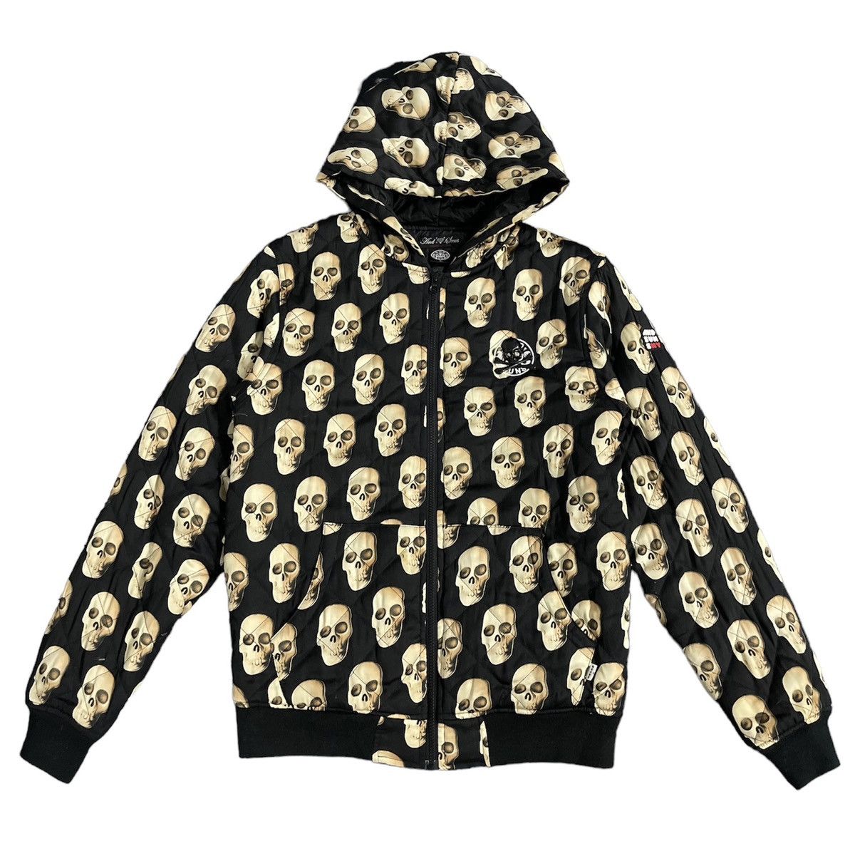AND SUNS SKULS FULLPRINT HOODIE JACKET