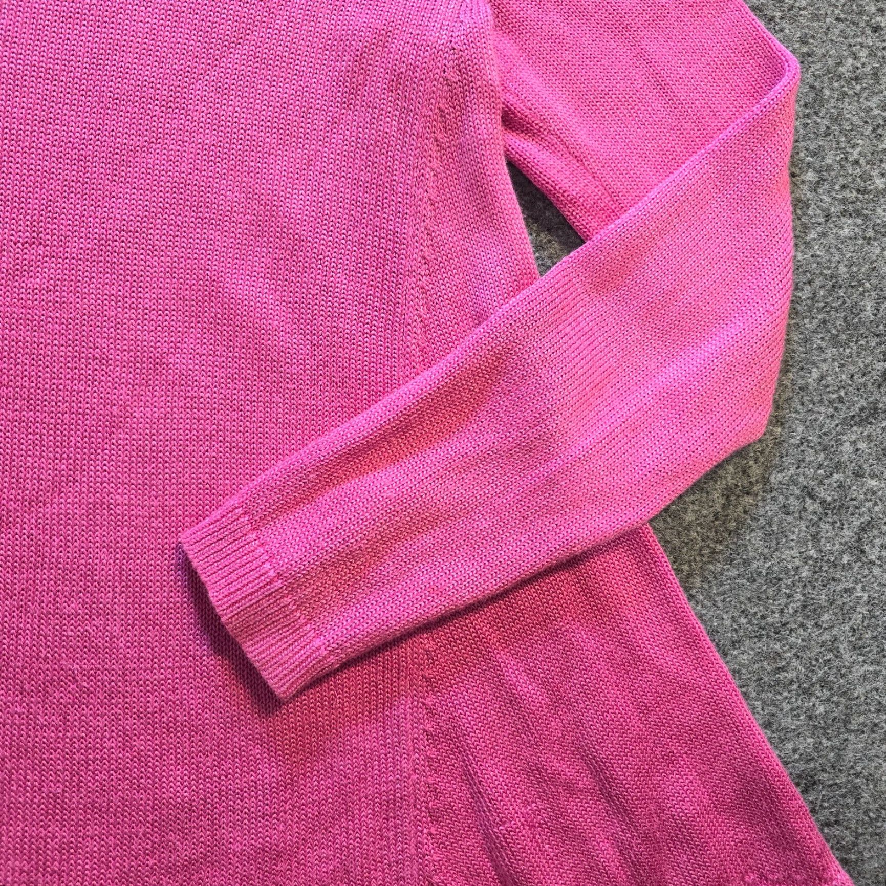 Ralph Lauren Lauren Ralph Lauren Sweater Women XS Pink A Line Long Sleeve Casual Capsule Pullover Knit Round Neck Regular Size Type: Regular Size XS / US 0-2 / IT 36-38 - 5 Thumbnail