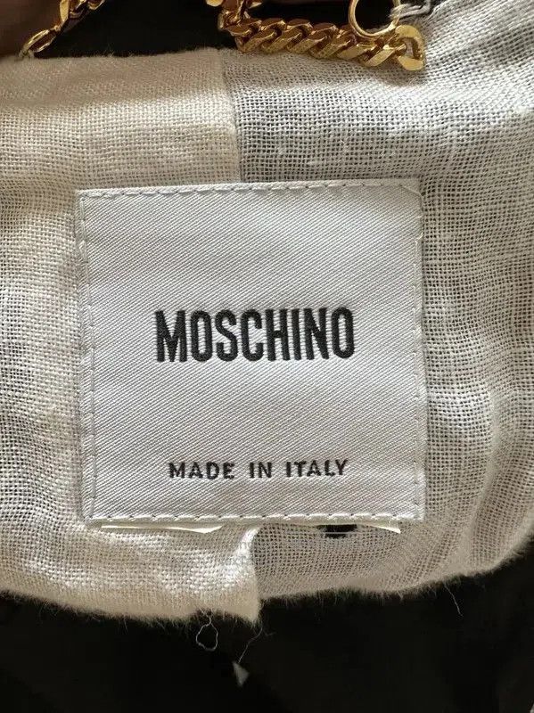 Moschino Moschino Women's Black Polyester Jacket . Size L / US 10 / IT 46 - 3 Thumbnail