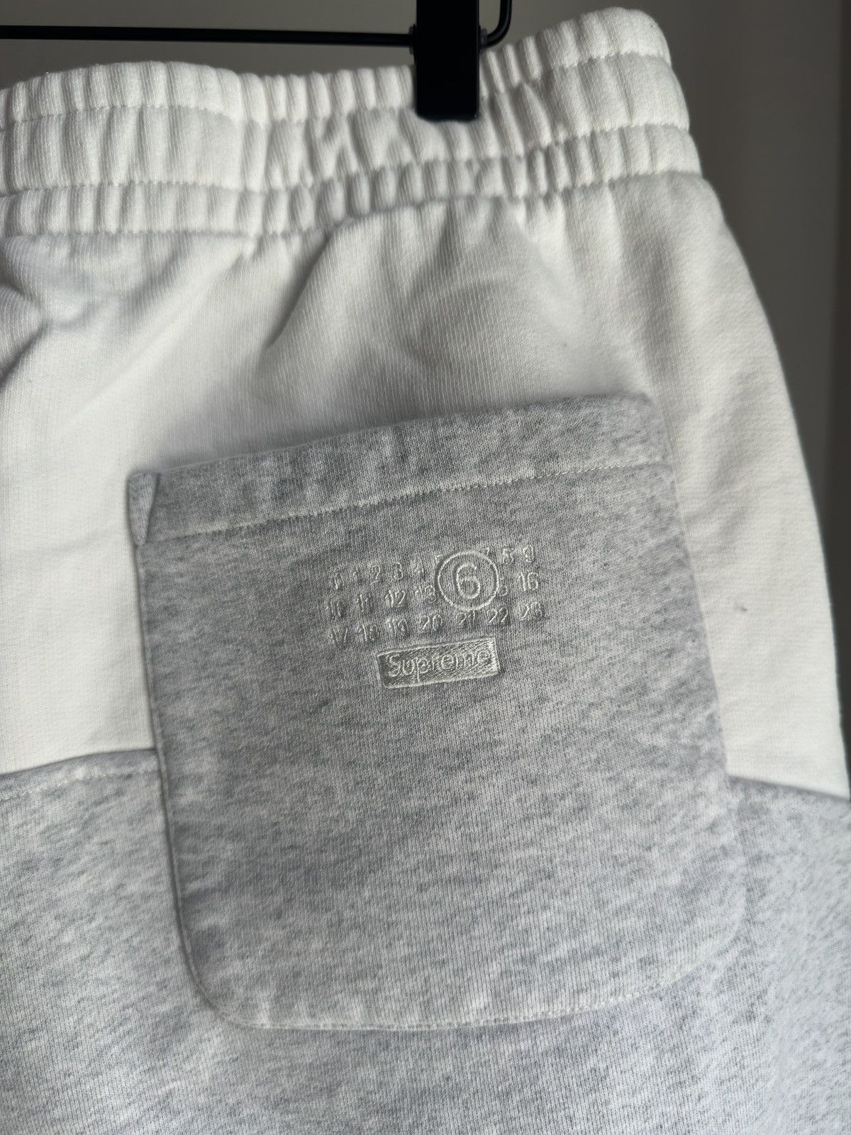 Maison Margiela × Supreme Supreme x MM6 Maison Margiela Eagle Sweatpants Grey Size US 34 / EU 50 - 5 Thumbnail
