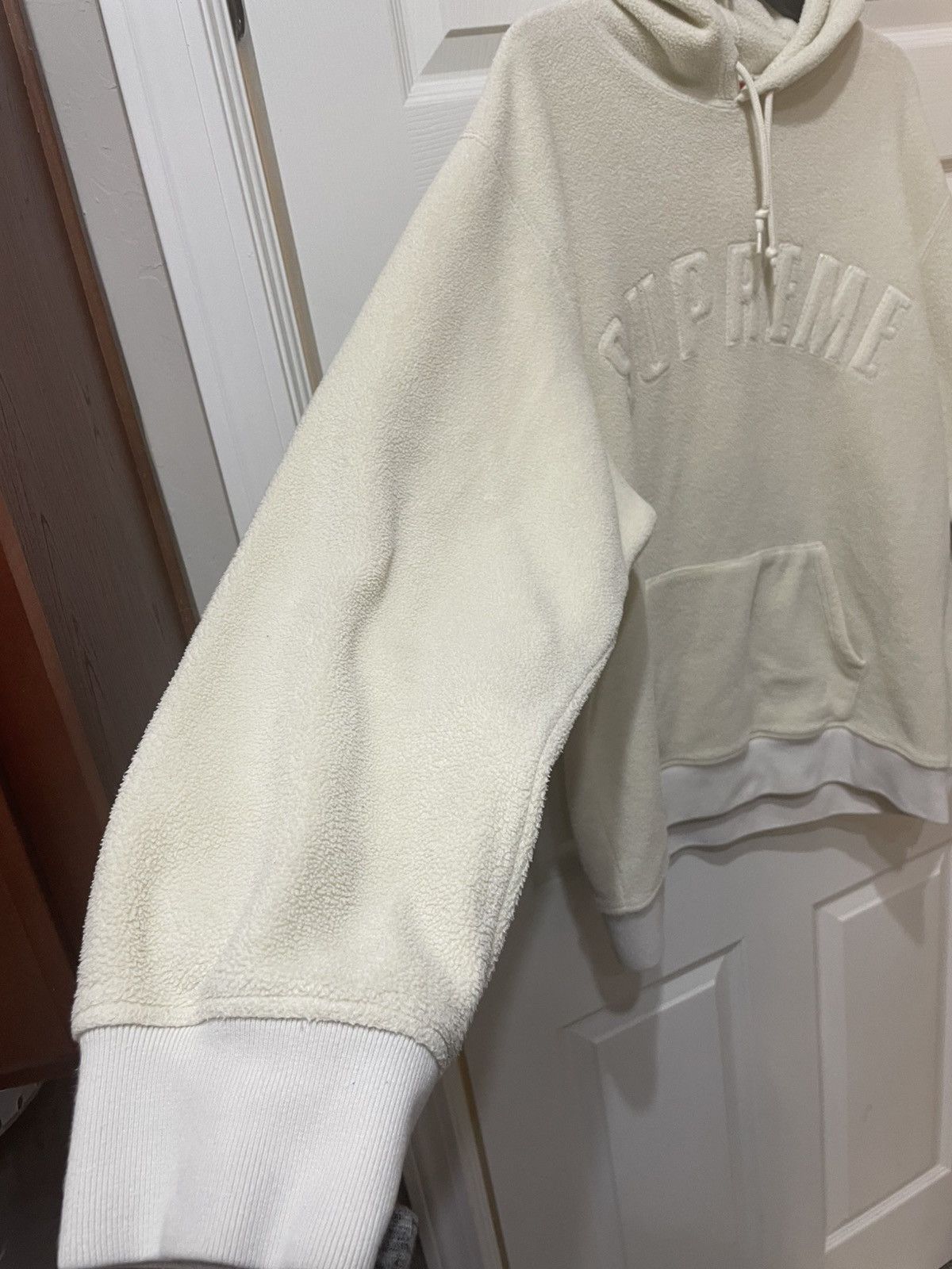 Polartec × Supreme Supreme x Polartec Beige Hoodie (FW18) Size US L / EU 52-54 / 3 - 3 Thumbnail