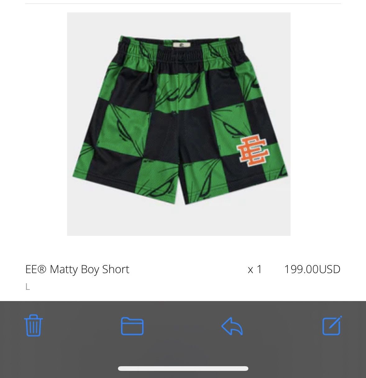 Eric Emanuel × Matty Boy EE X Matty boy Shorts | Grailed