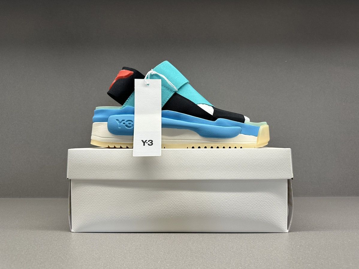 Adidas Y-3 Hokori Sandal Black Mint Cyan
