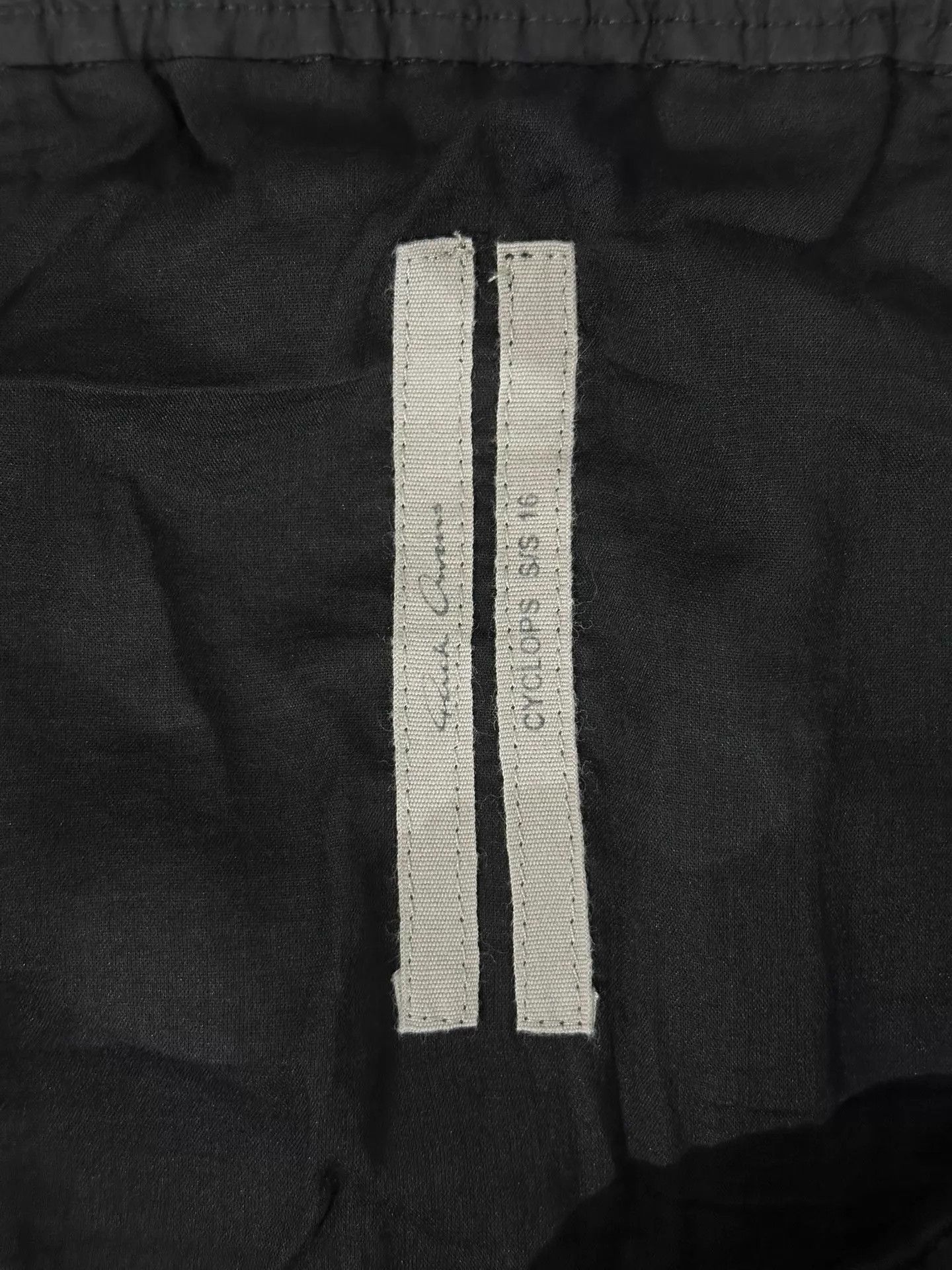Rick Owens Rick Owens RO Large Pocket 7/8 Short Size 50 Size US 34 / EU 50 - 7 Thumbnail
