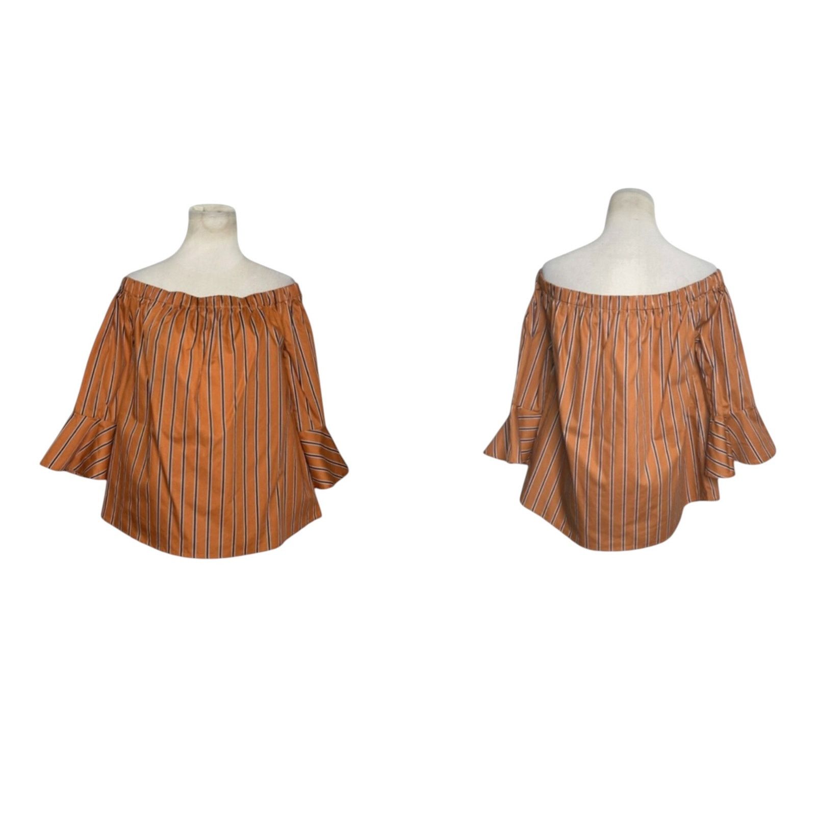 Anthropologie Spring SummerTops Bundle 3 Piece Striped Set size Large Size L / US 10 / IT 46 - 3 Thumbnail