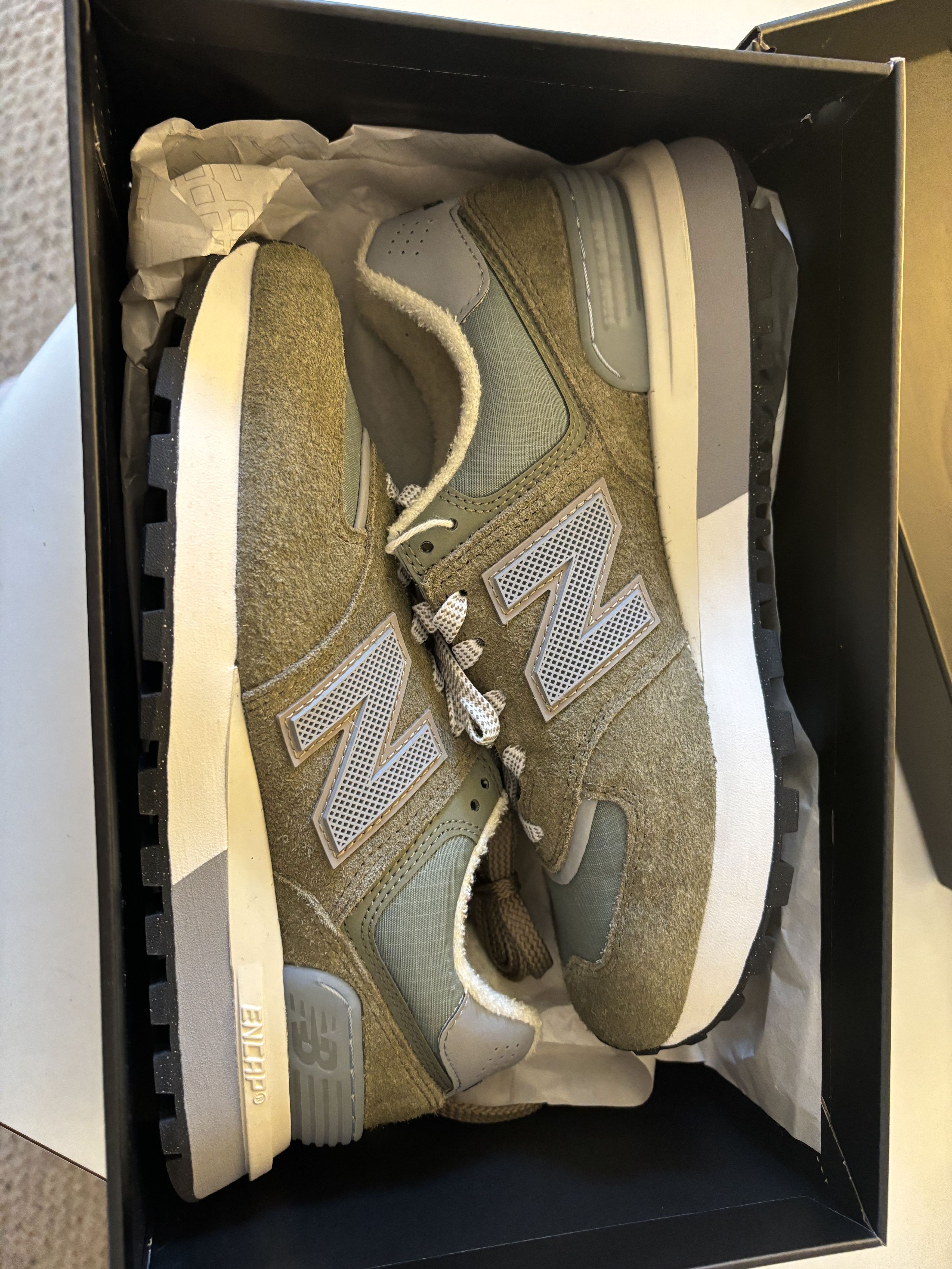 New Balance × Stone Island New Balance x Stone Island x 574 Legacy Steel Blue Size US 8 / EU 41 - 2 Thumbnail