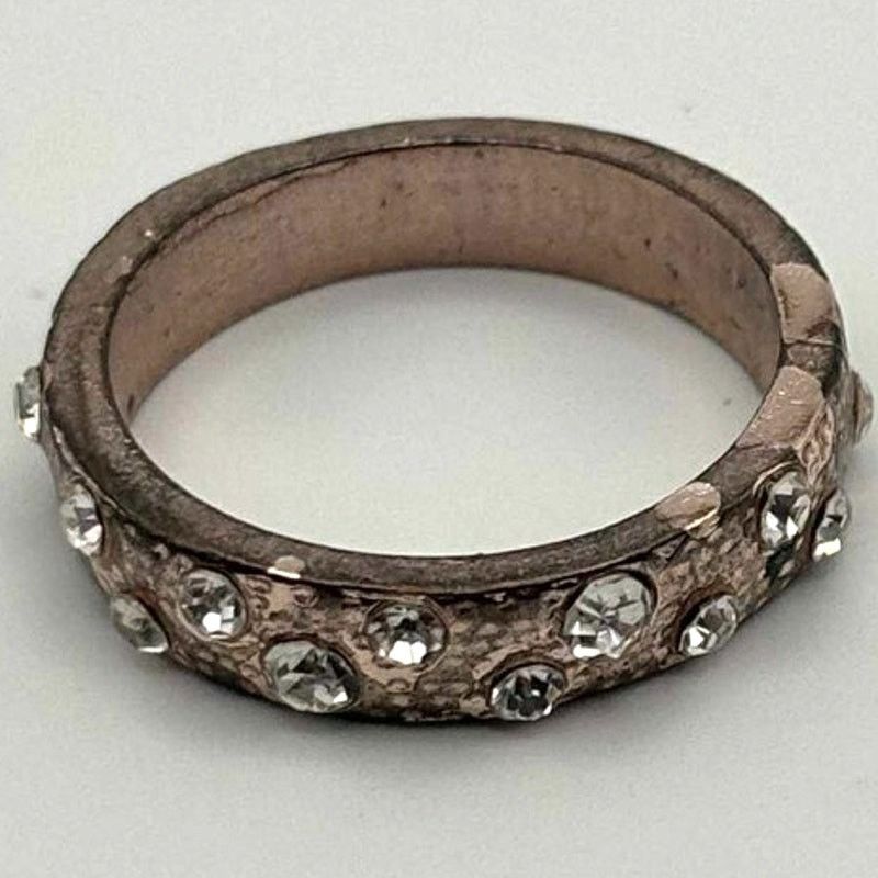 Other Rose Gold Multi Crystal Ring Size ONE SIZE - 2 Thumbnail