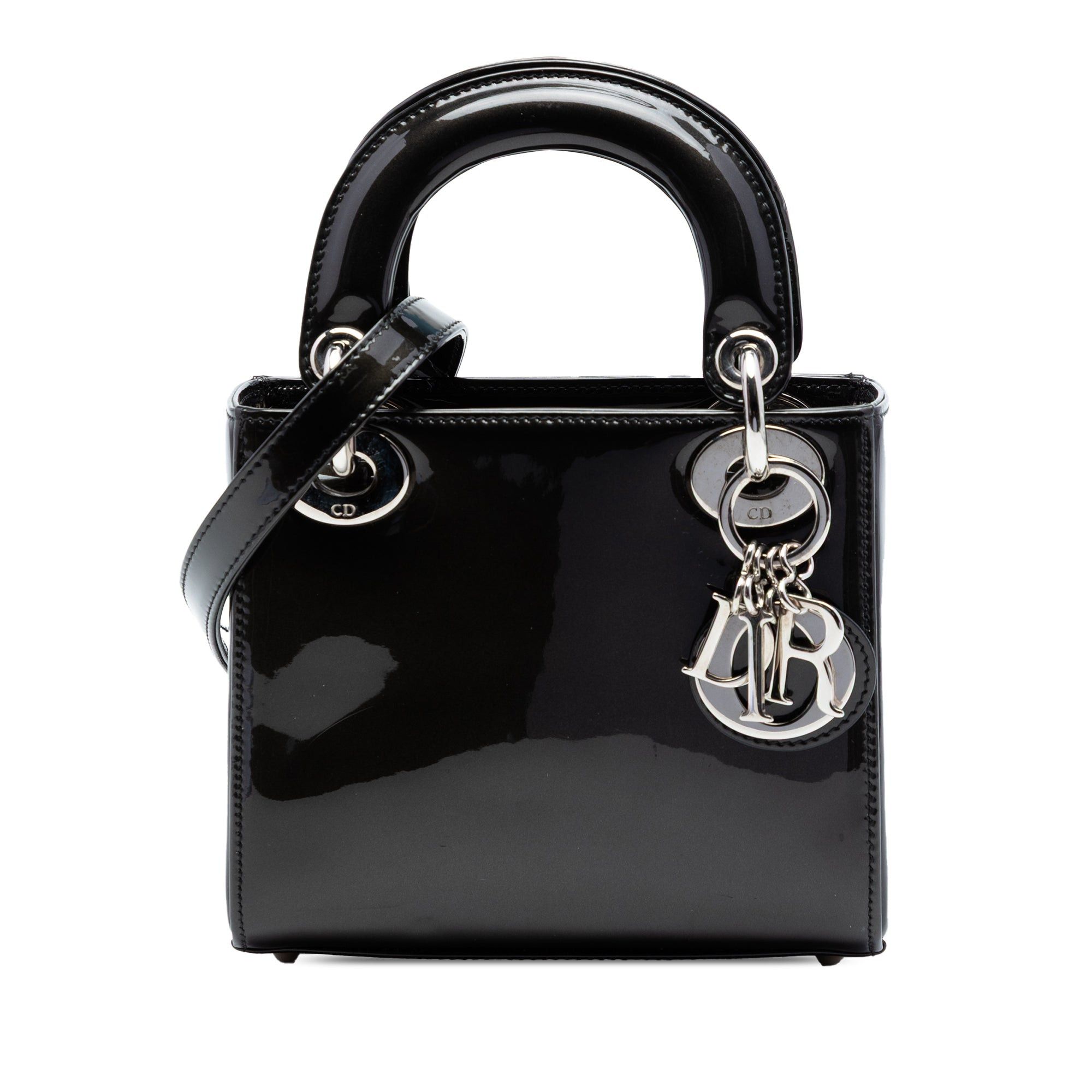 Dior Mini Patent Lady Dior Size ONE SIZE - 1 Thumbnail