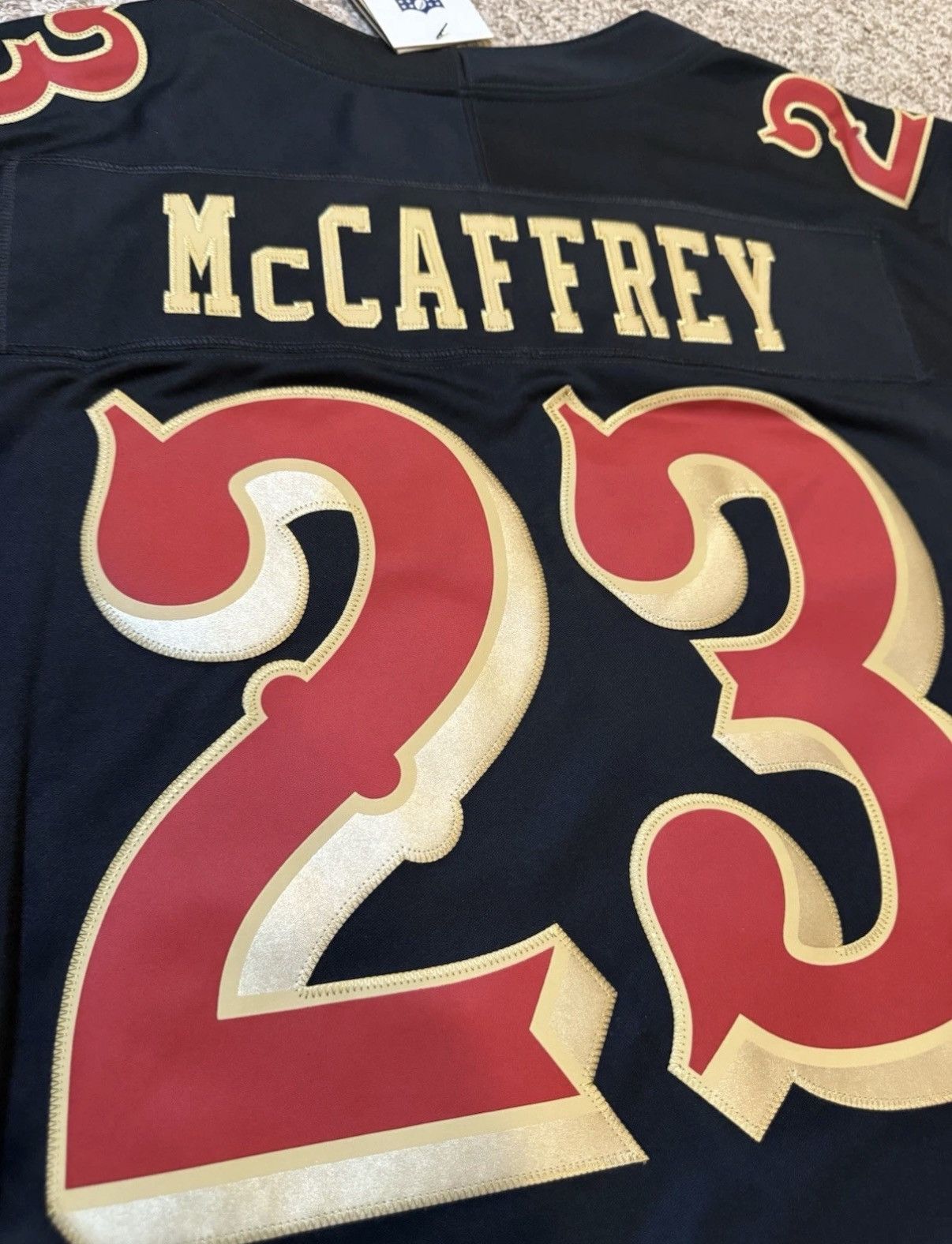 Nike Christian McCaffrey 49ers Rivalries Limited Jersey New XL Size US XL / EU 56 / 4 - 5 Thumbnail