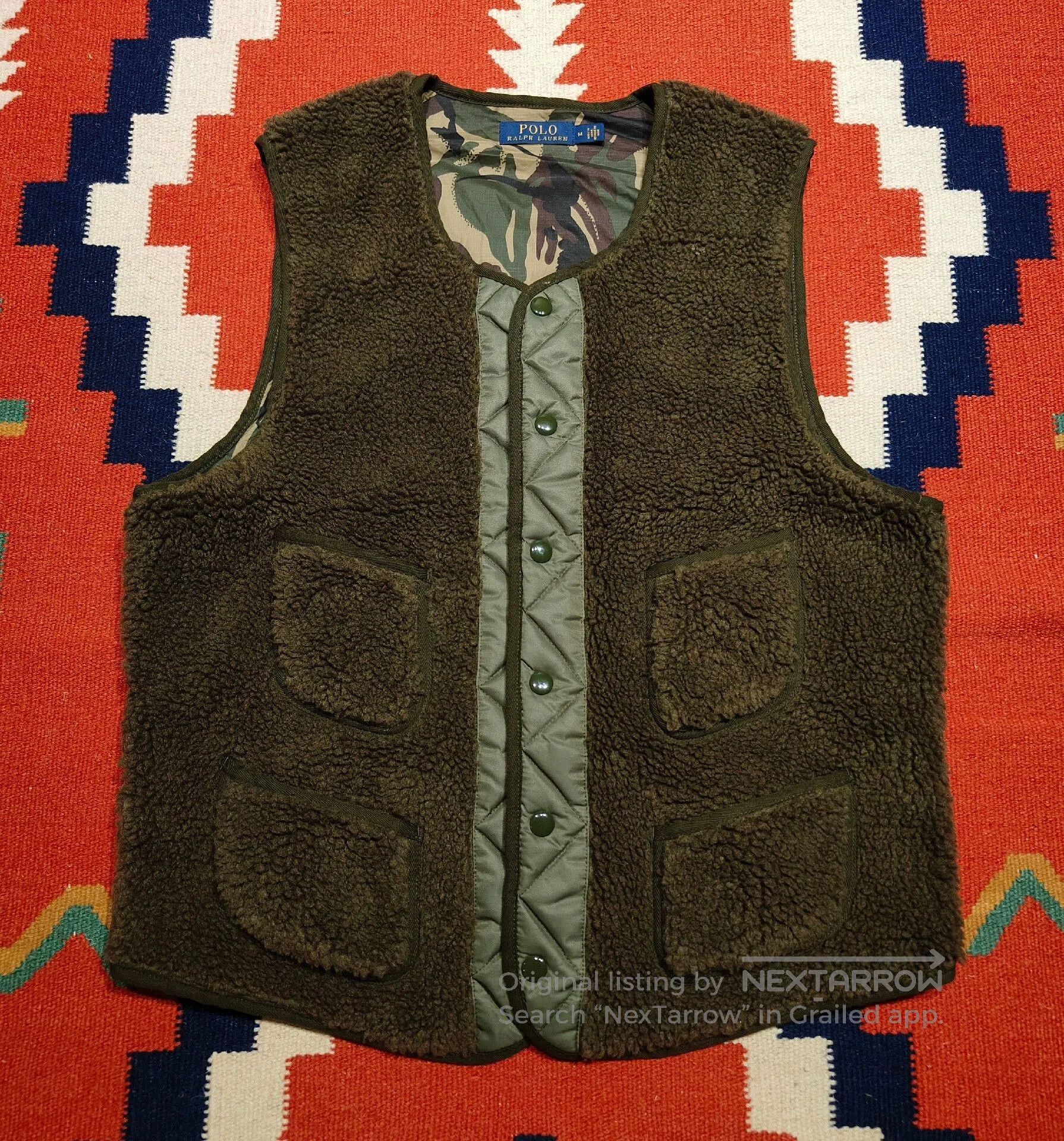 Ralph Lauren Military Style Vest.