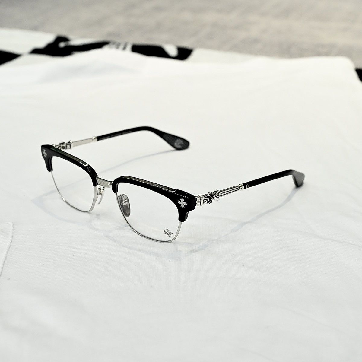 【Chrome Hearts】 Bonennoisseur II Black Brushed Silver Chrome Hearts CHROME HEARTS BONENNOISSEUR II BLACK/BRUSHED