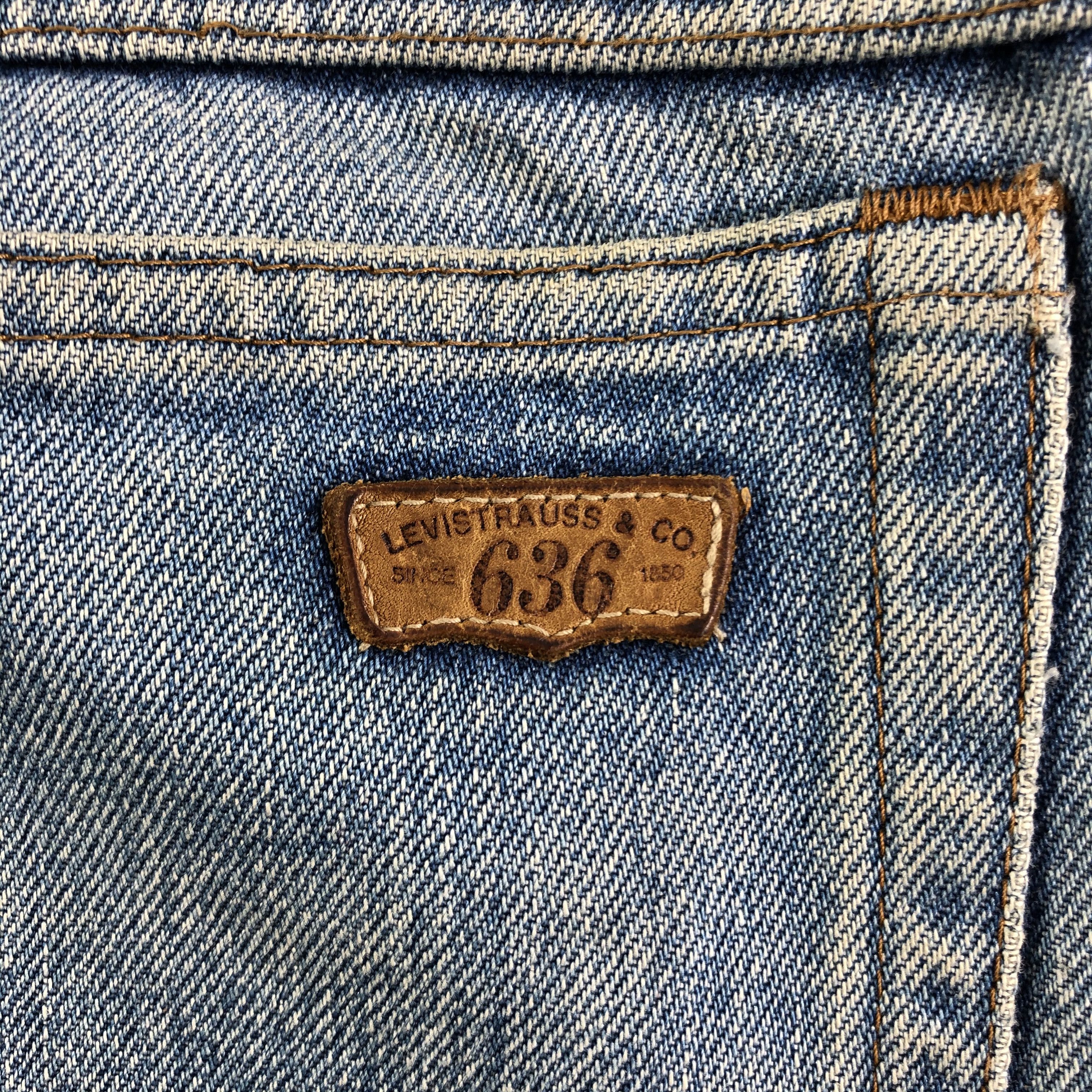 Levi's × Vintage Vintage 90s Baggy Levis 636 Jeans-JM3268 Size US 33 - 6 Thumbnail