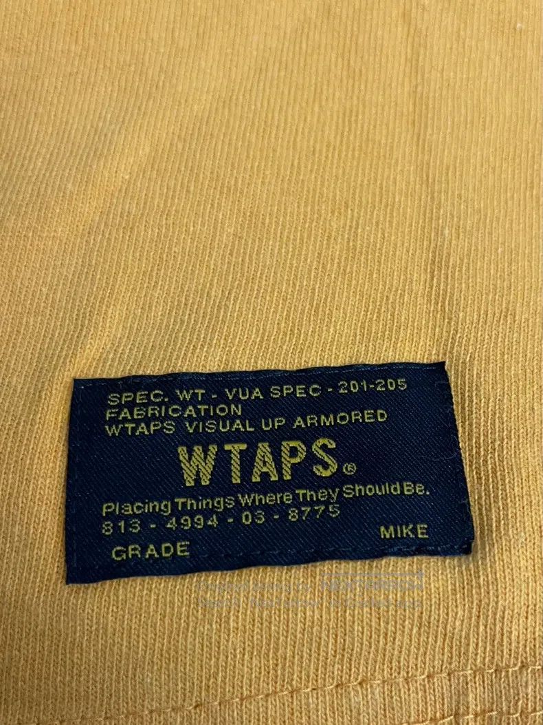 Wtaps Wtaps Yellow T-shirt Size US M / EU 48-50 / 2 - 7 Thumbnail