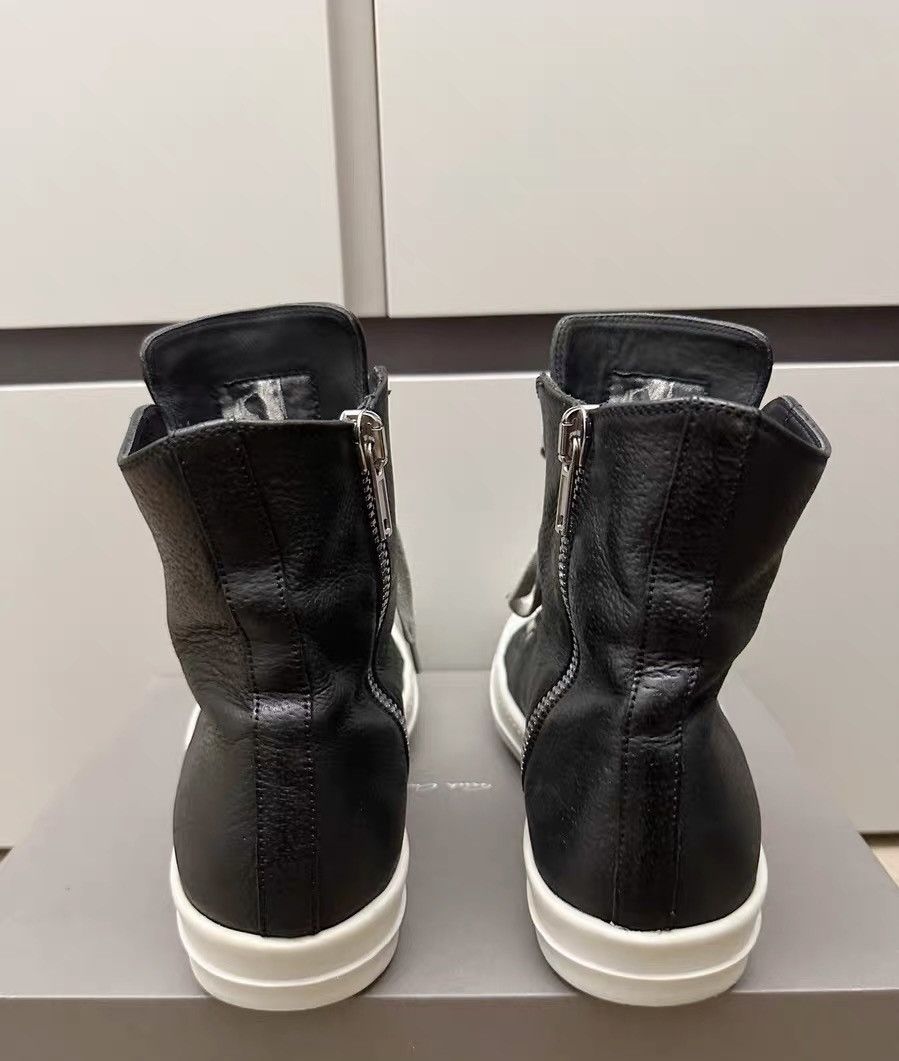 Rick Owens Rick Owens Mainline Pebbled Leather High-Top Zipper Size US 7 / EU 40 - 6 Thumbnail
