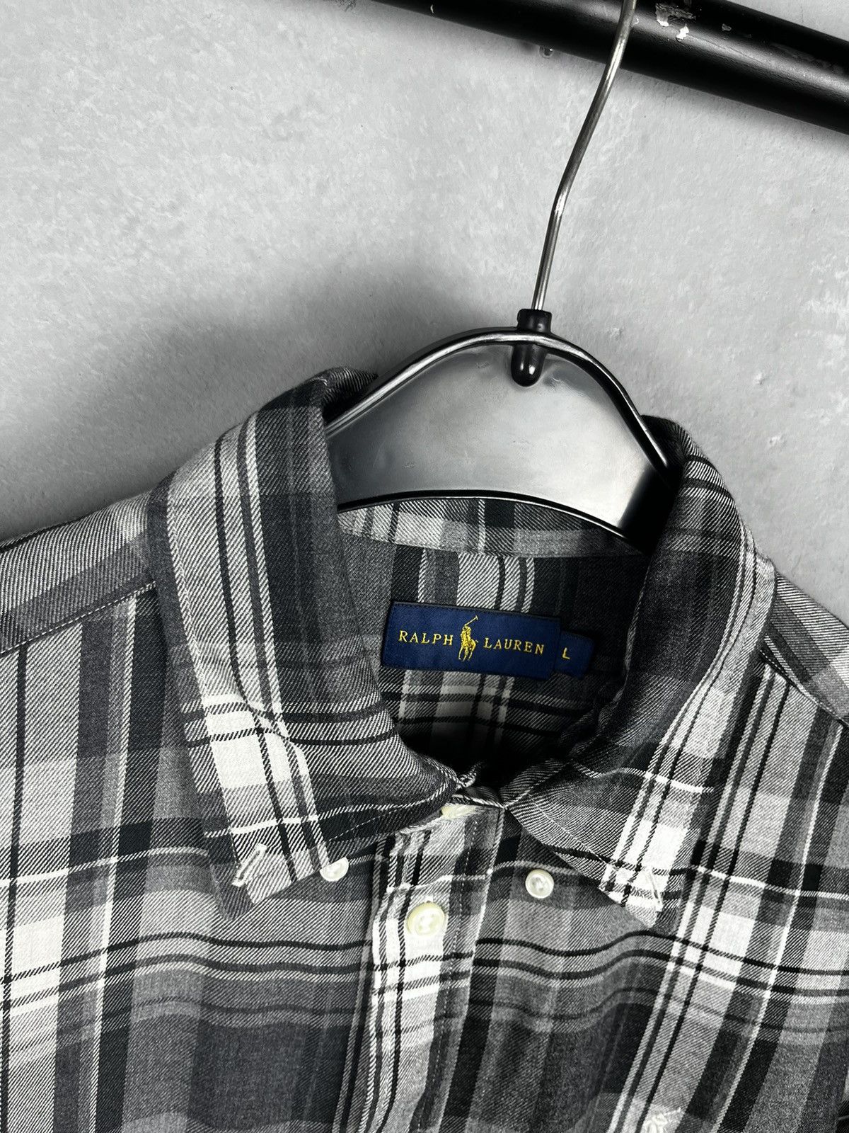 Polo Ralph Lauren × Ralph Lauren Polo Ralph Lauren flannel shirt size L Size L / US 10 / IT 46 - 5 Thumbnail