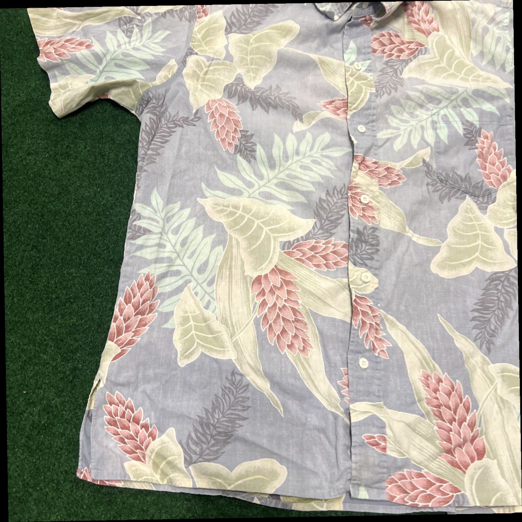 Hilo Hattie HILO HATTIE MENS LARGE VINTAGE HAWAIIAN FLORAL SHIRT HAWAII MADE CAMP Size US L / EU 52-54 / 3 - 2 Thumbnail