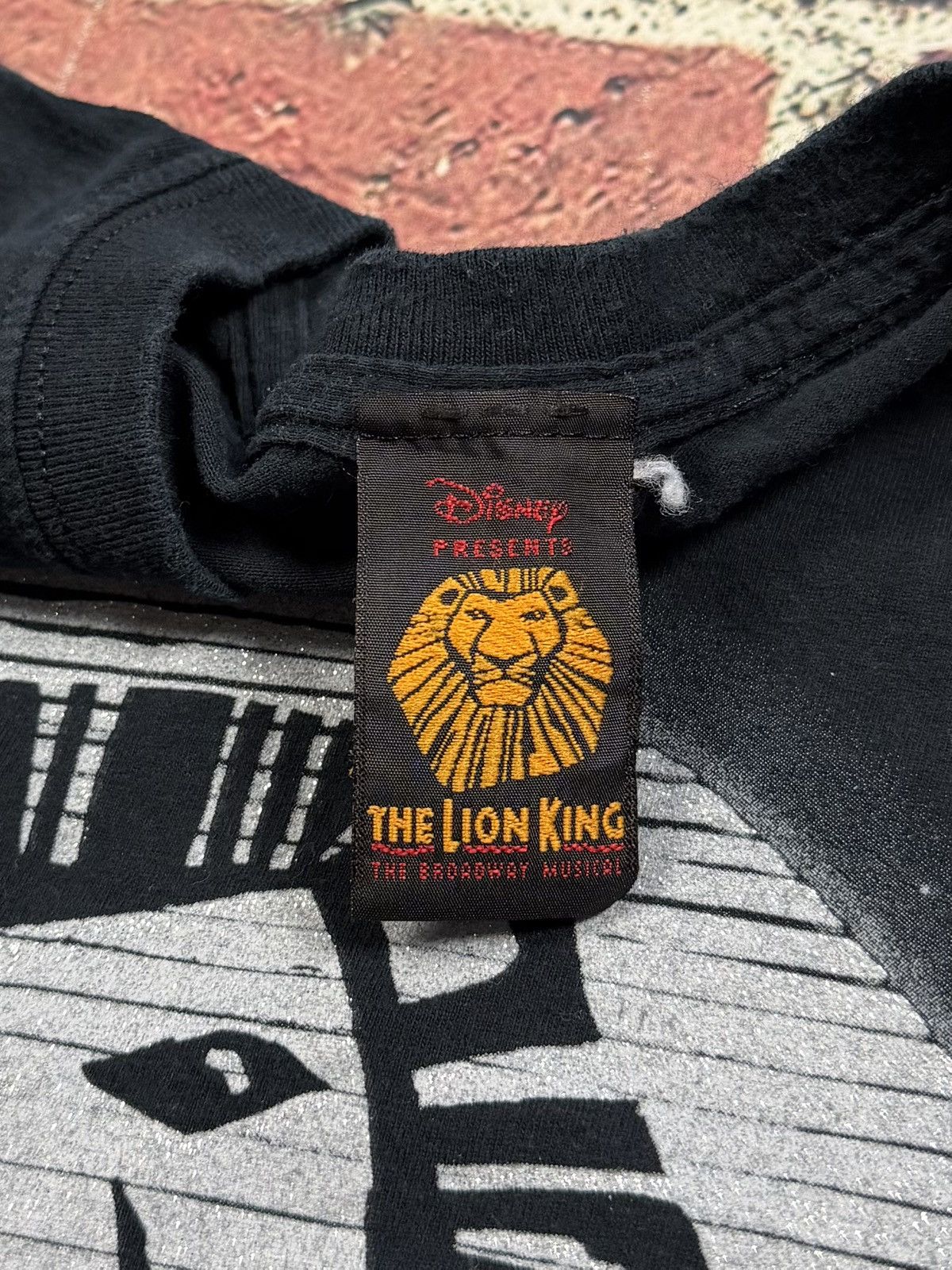 Disney Disney The Lion King Broadway Musical T Shirt Big Graphic Size US S / EU 44-46 / 1 - 5 Thumbnail